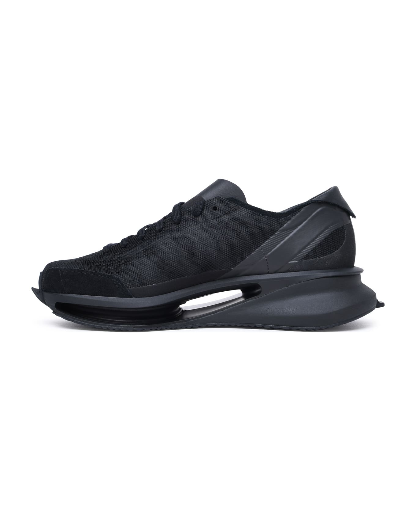 Y-3 's-gendo Run' Black Leather Mix Sneakers - Black スニーカー