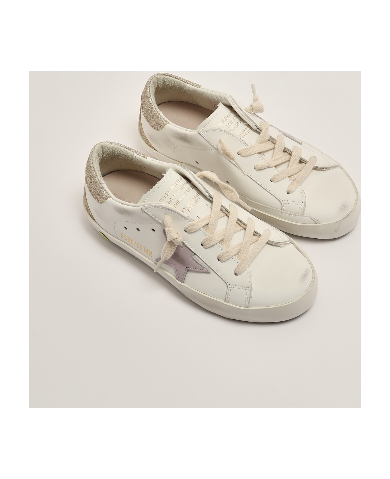 Golden Goose Super Star Sneaker - B.CO-LILLA-PLATINO