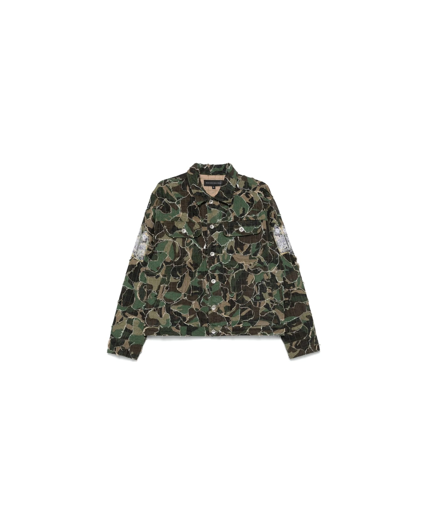 Who Decides War Outerwear - GREEN/BROWN