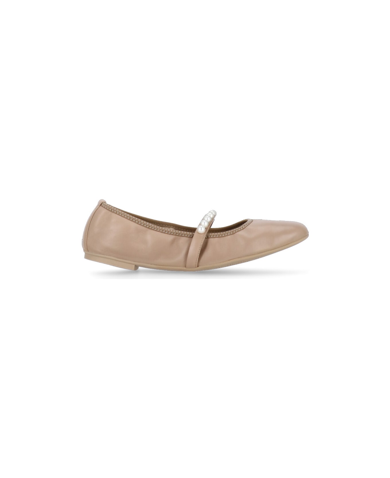 Stuart Weitzman Goldie Ballet Shoes - Pink フラットシューズ