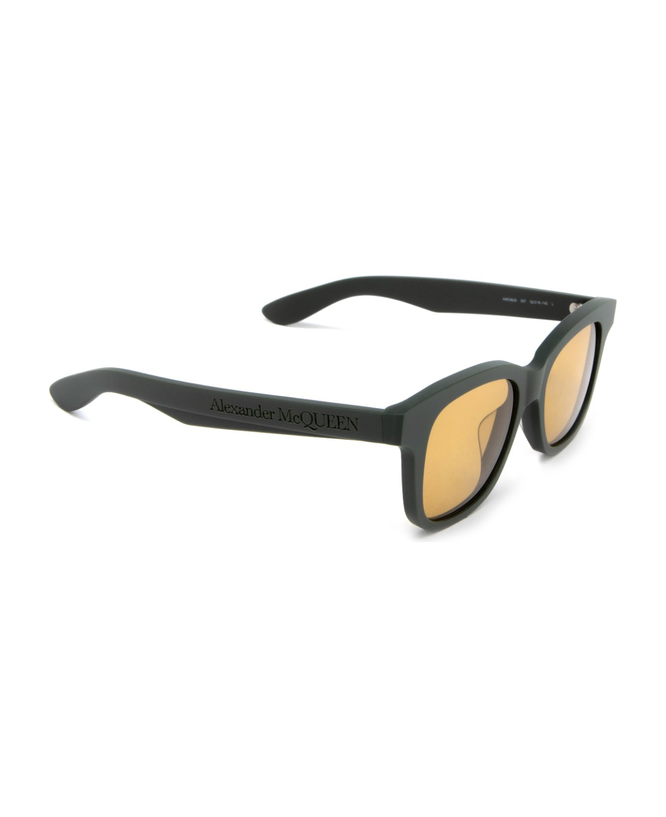 Alexander McQueen Eyewear Am0382s Green Sunglasses - Green サングラス