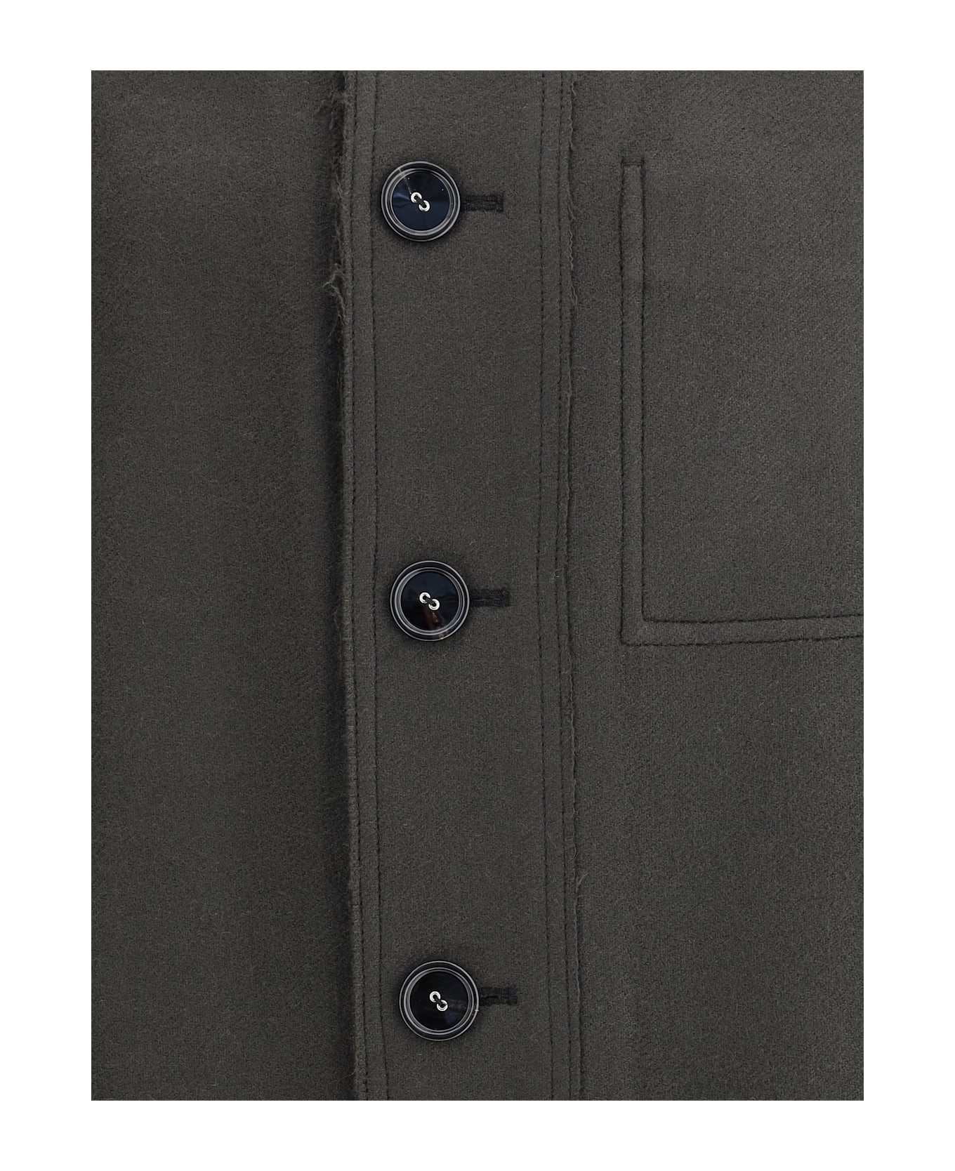 Ami Alexandre Mattiussi Wool Overshirt