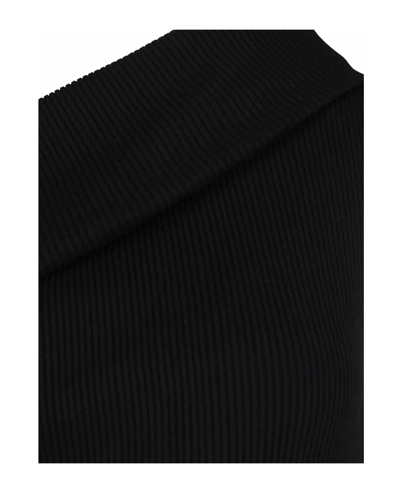 Rick Owens Asymmetric Maxi Dress - Black  