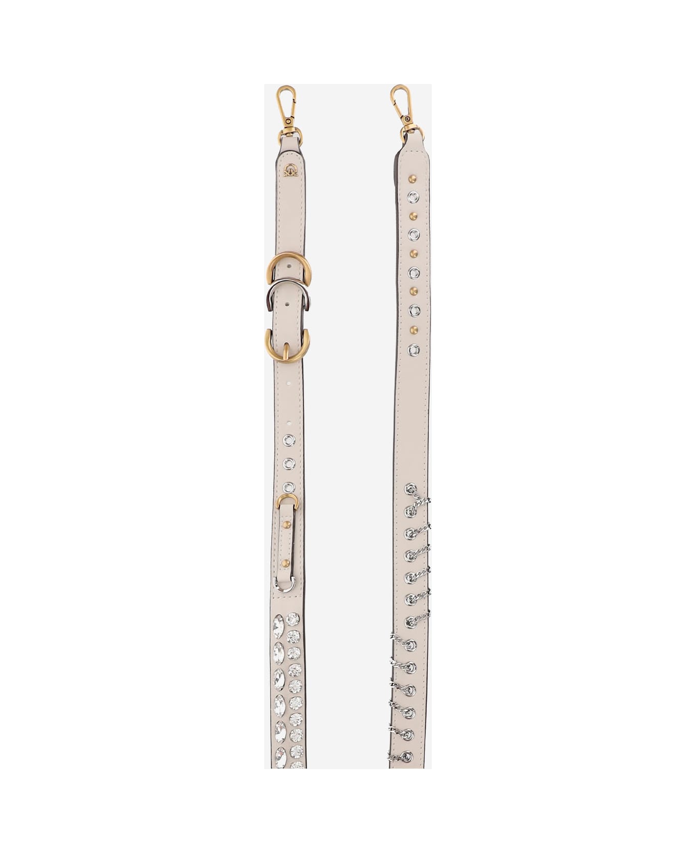 Pinko Classic Love Bag Slouchy Shoulder Bag - White