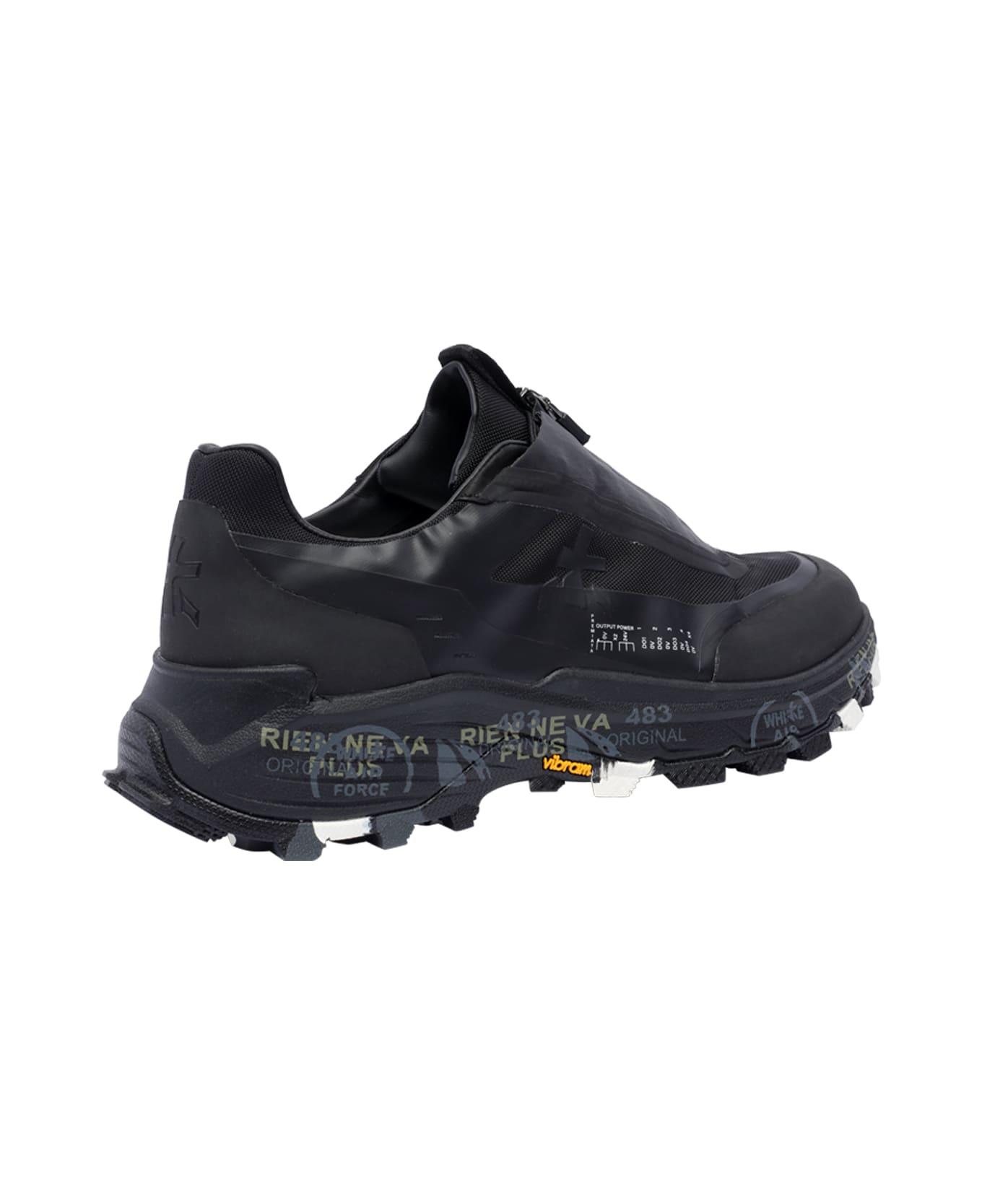 Premiata Siciliar Sneakers - Black