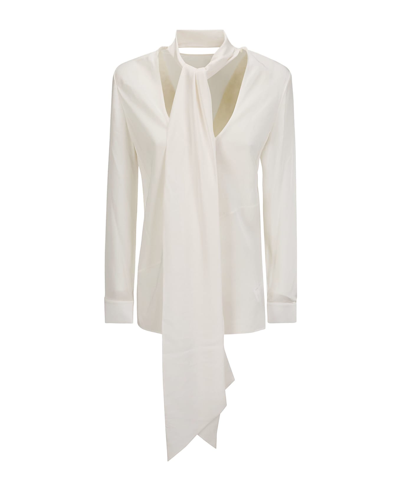 Helmut Lang Scarf Top Rev - WHITE ブラウス