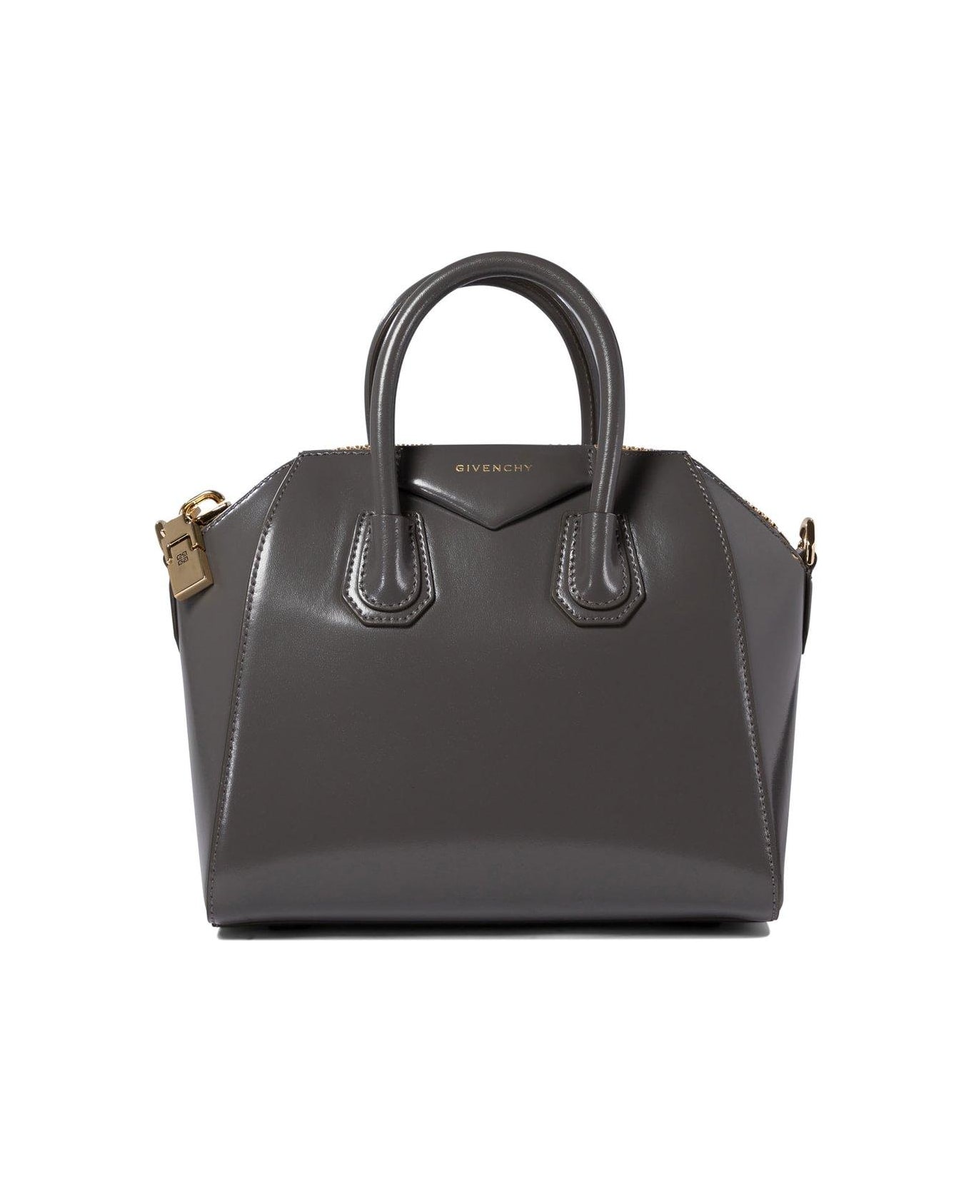 Givenchy Antigona Mini Top Handle Bag - GREY