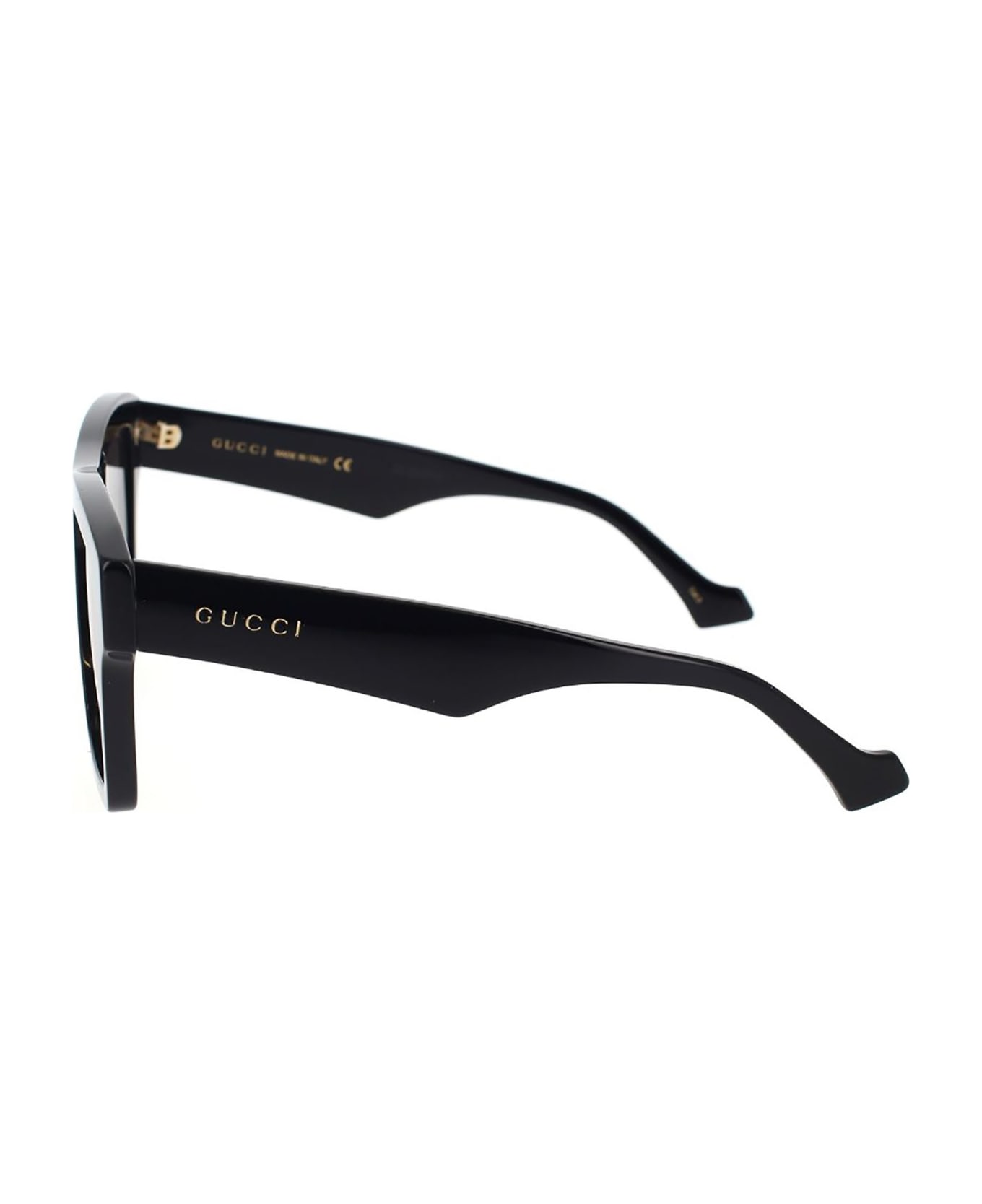 Gucci Eyewear Gg0962s Sunglasses - 005 black black grey