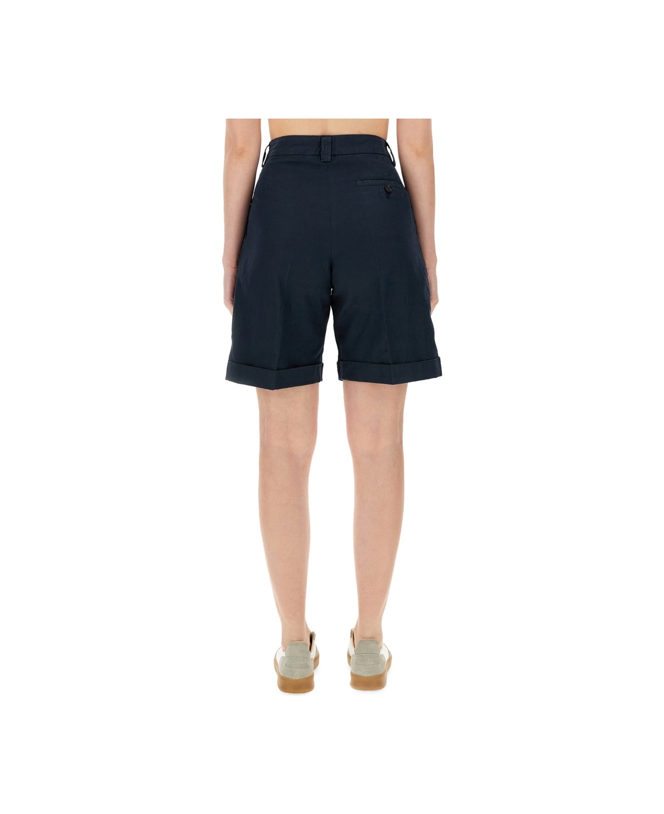 Aspesi Cotton Shorts - BLUE