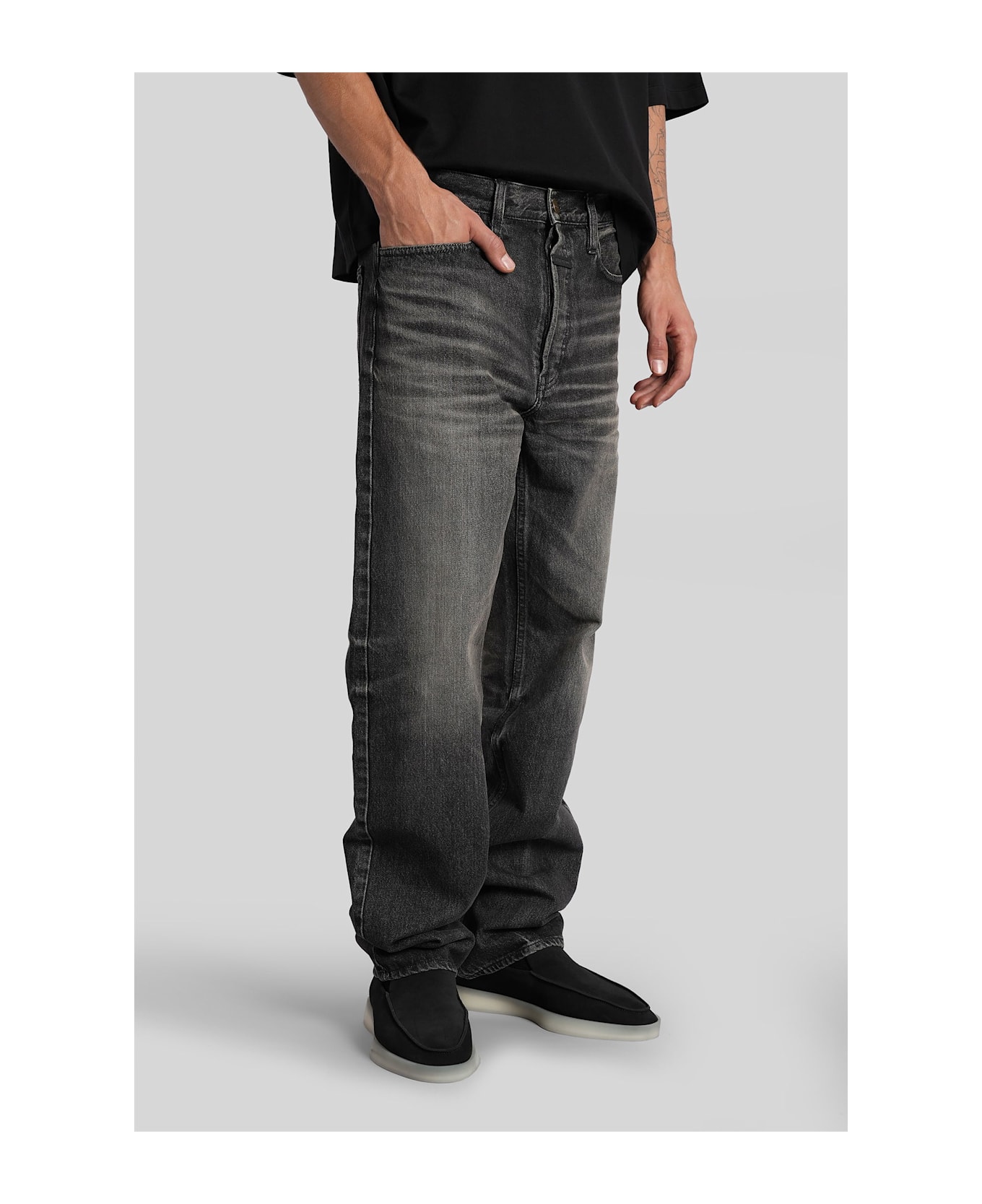 Fear of God Jeans In Grey Cotton - grey