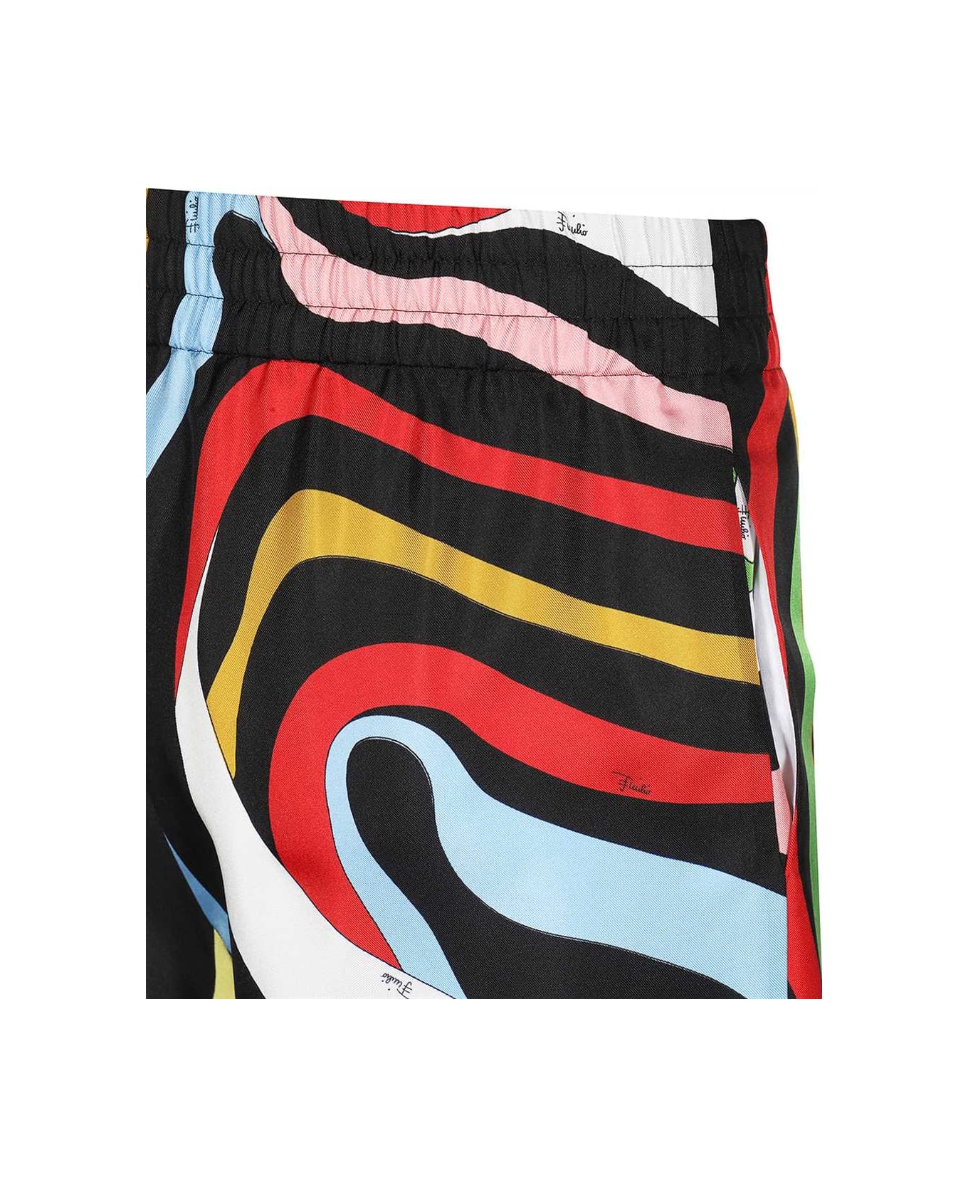 Pucci Silk Bermuda Shorts - Multicolor