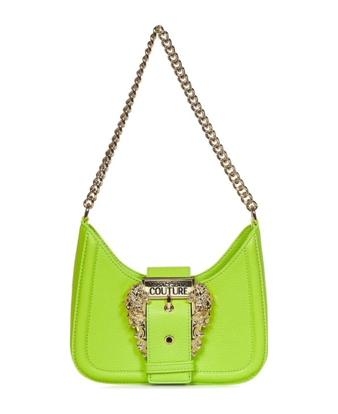 Versace Jeans Couture Green Shoulder Bag - Green
