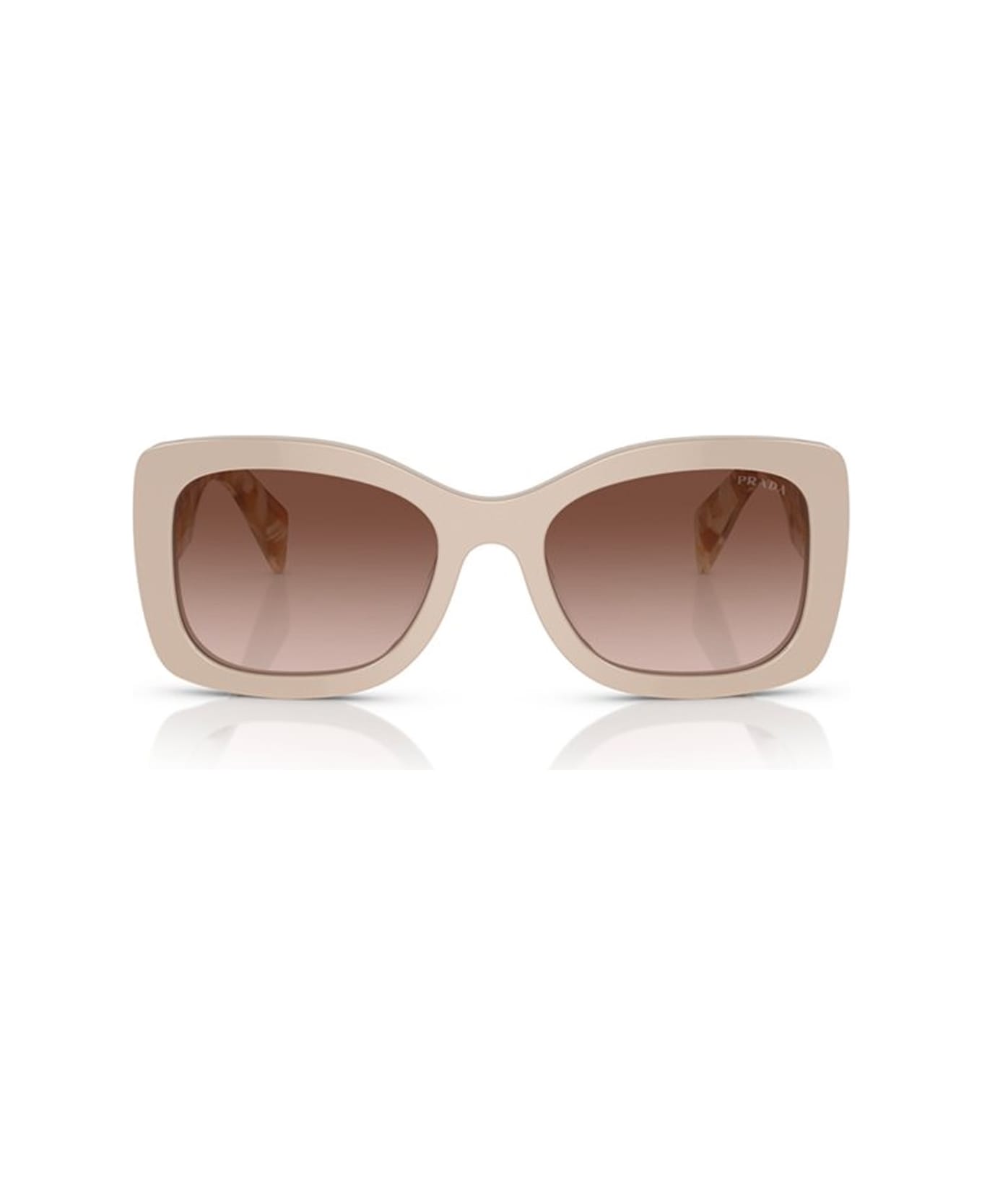 Prada Eyewear Pra08s 11o6s1 Sunglasses - Beige