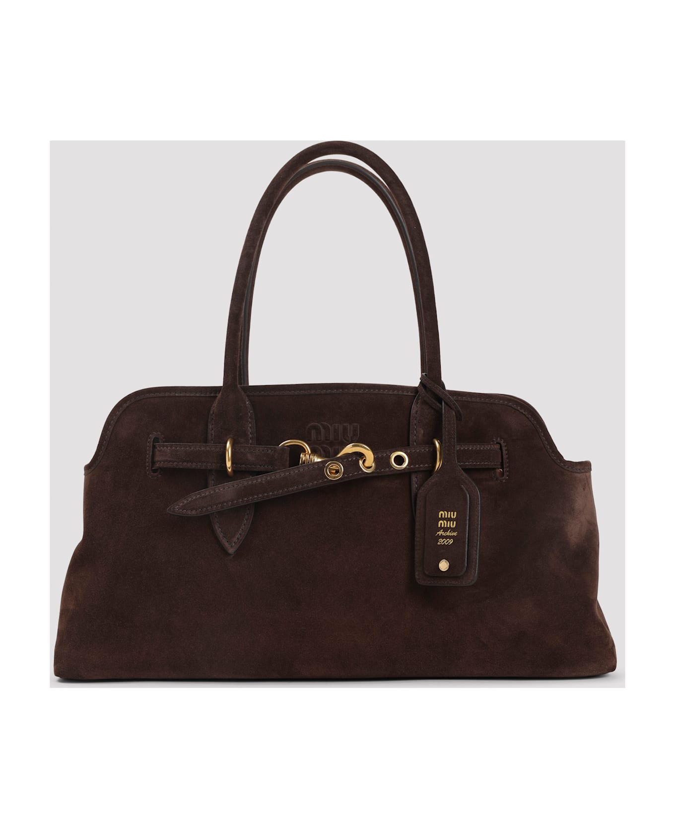 Miu Miu Aventure Handbag - Moro