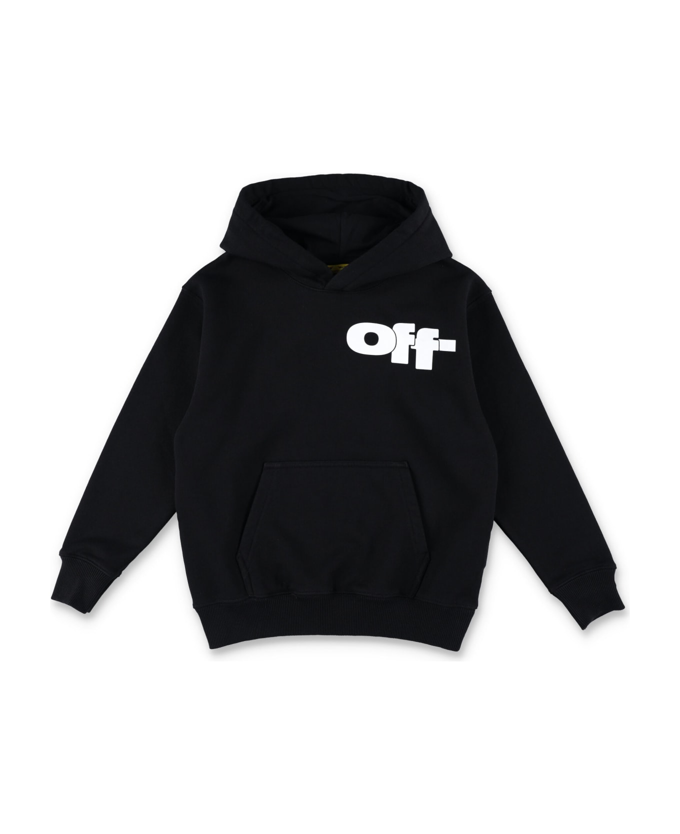 Off-White Hoodie Type Graphic - BLACK