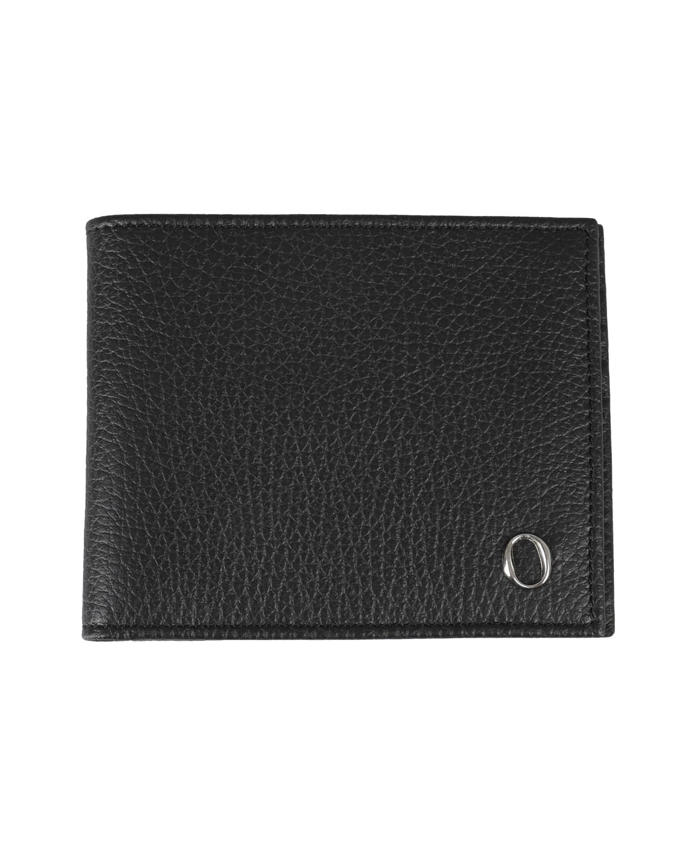 Orciani Leather Wallet - Ner Nero 財布