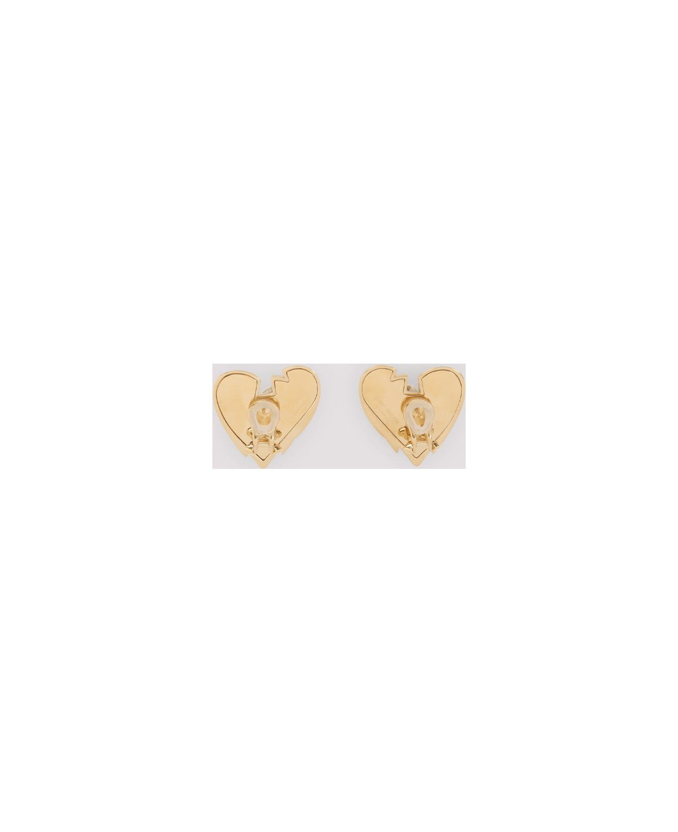 Amina Muaddi Heartbreaker Earrings - Gold