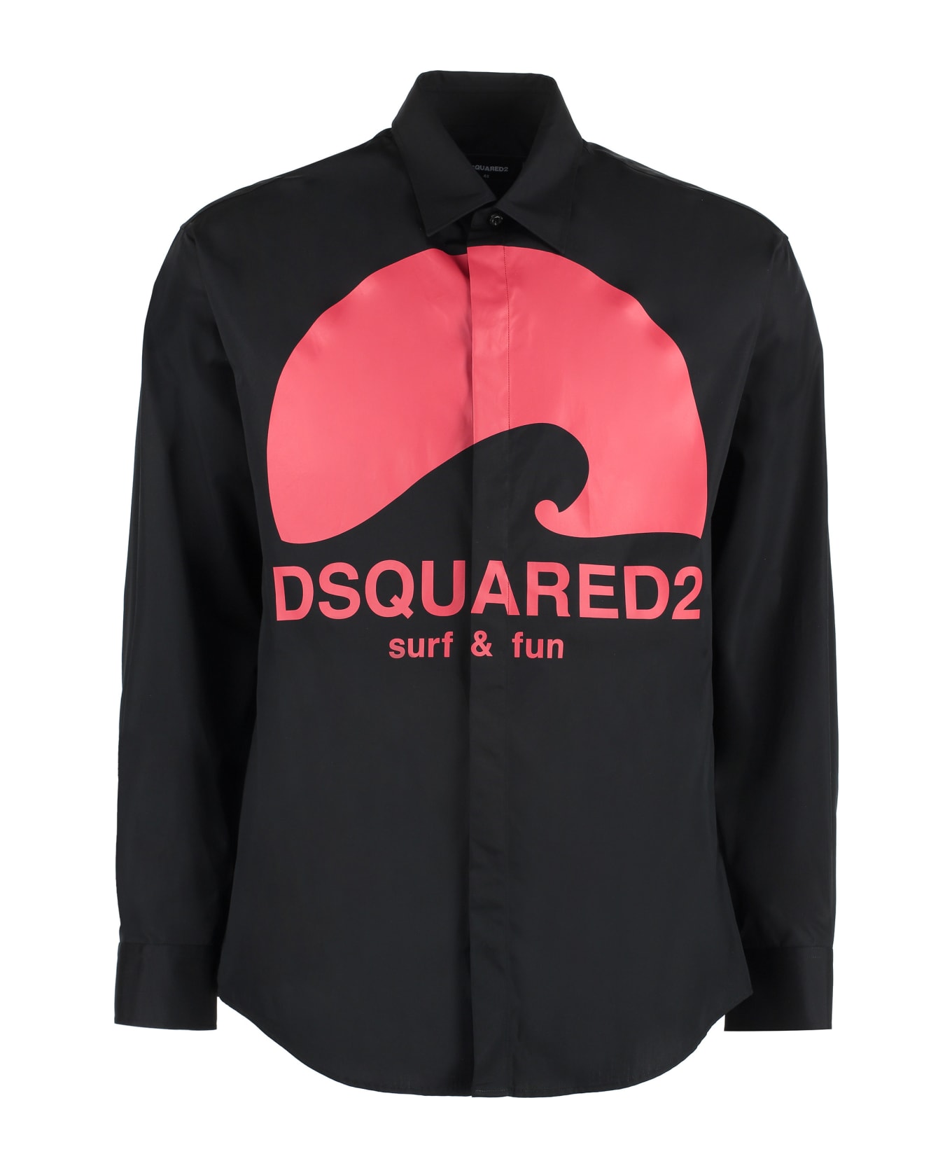 Dsquared2 Cotton Shirt - black
