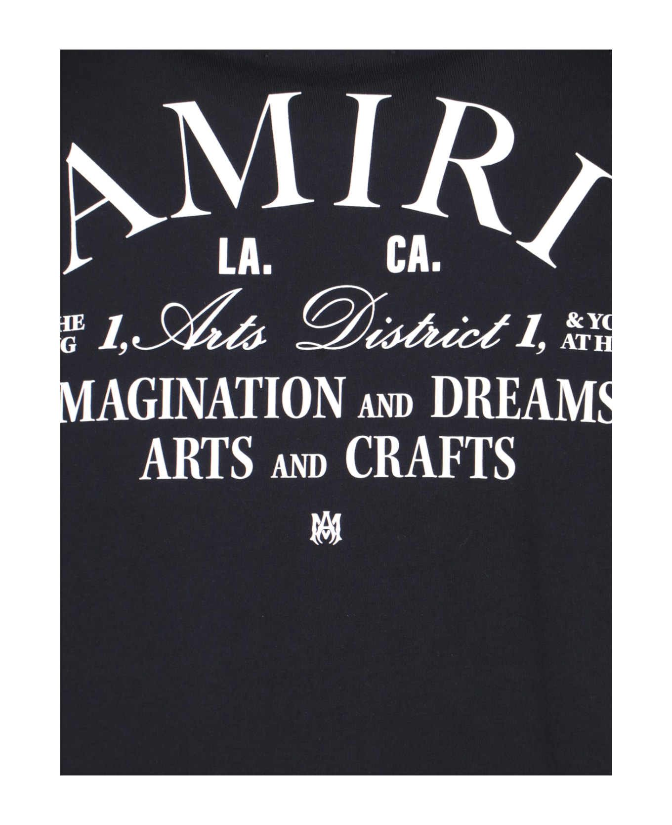 AMIRI Back Logo T-shirt - Black   シャツ