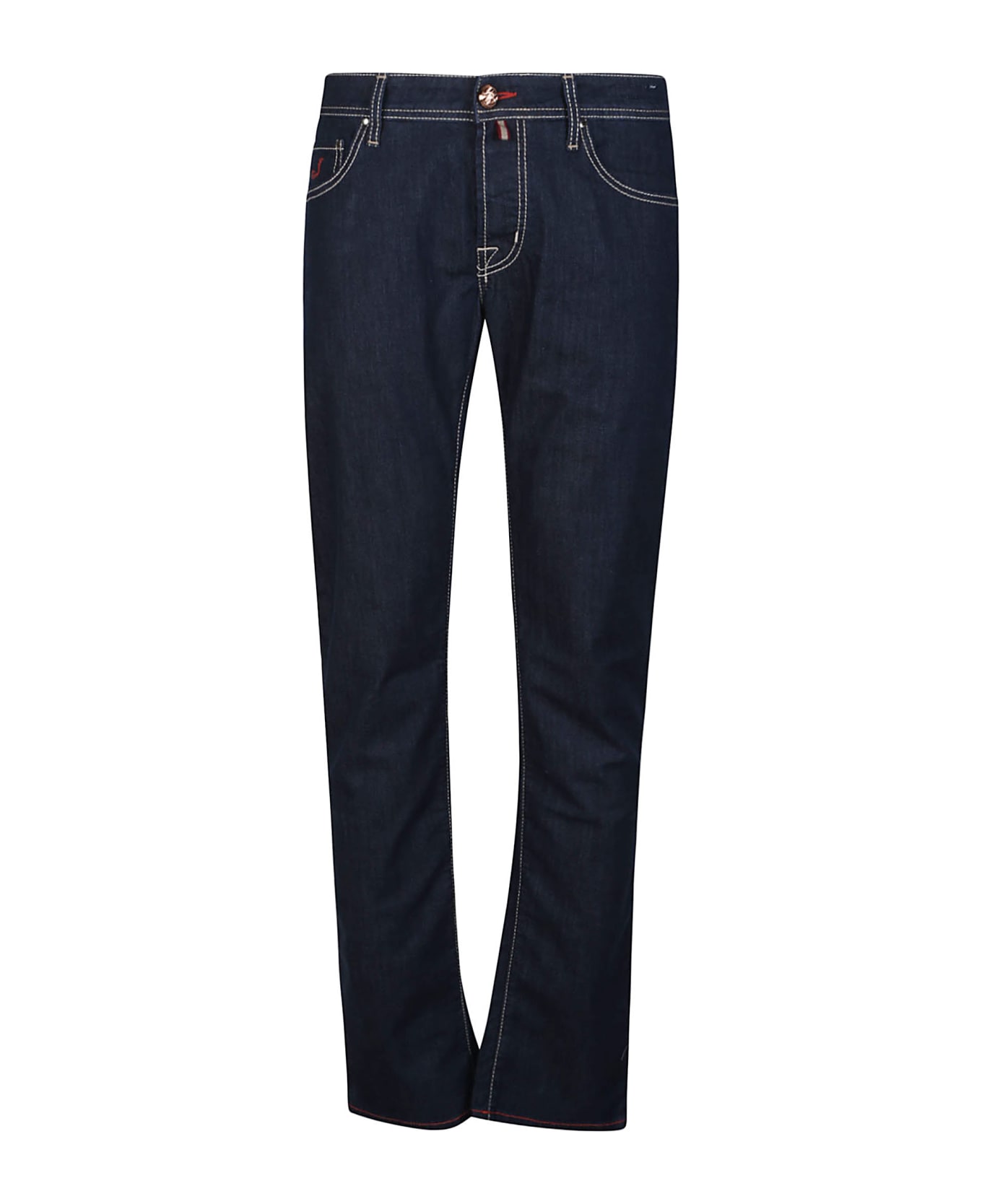Jacob Cohen 5 Pockets Jeans Super Slim Fit Nick Slim - D Blu