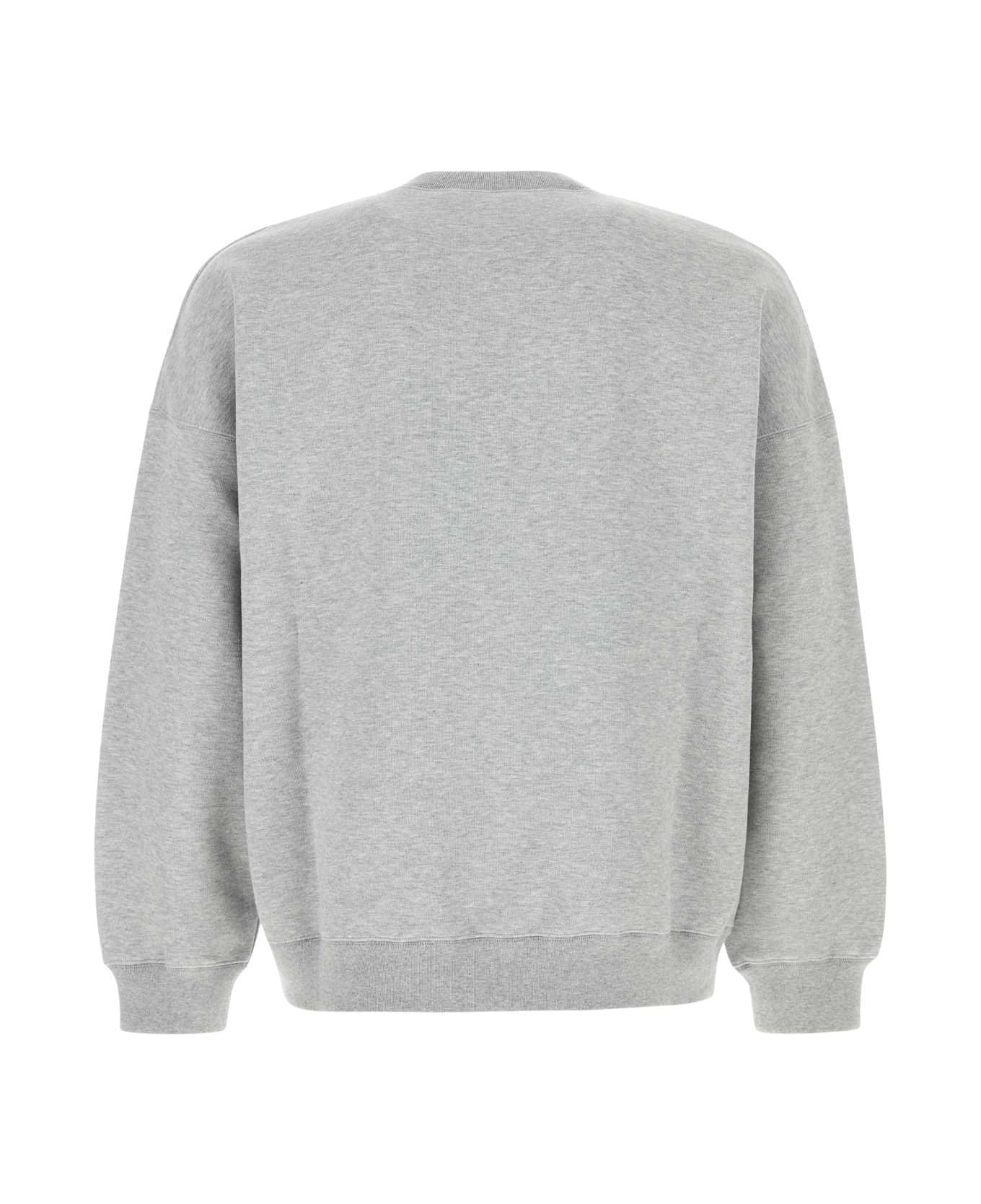 Gucci Grey Cotton Blend Oversize Sweatshirt - GREY