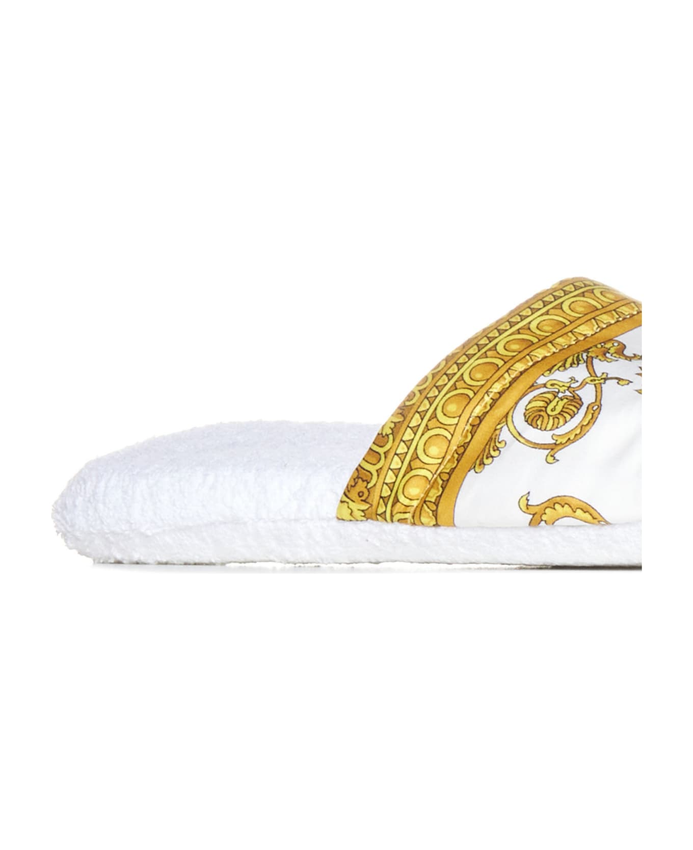 Versace Shoes - WHITE/YELLOW