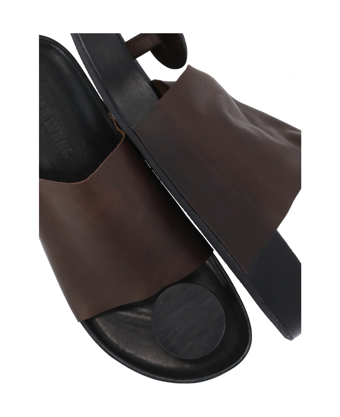 Uma Wang Leather Sandals - Brown