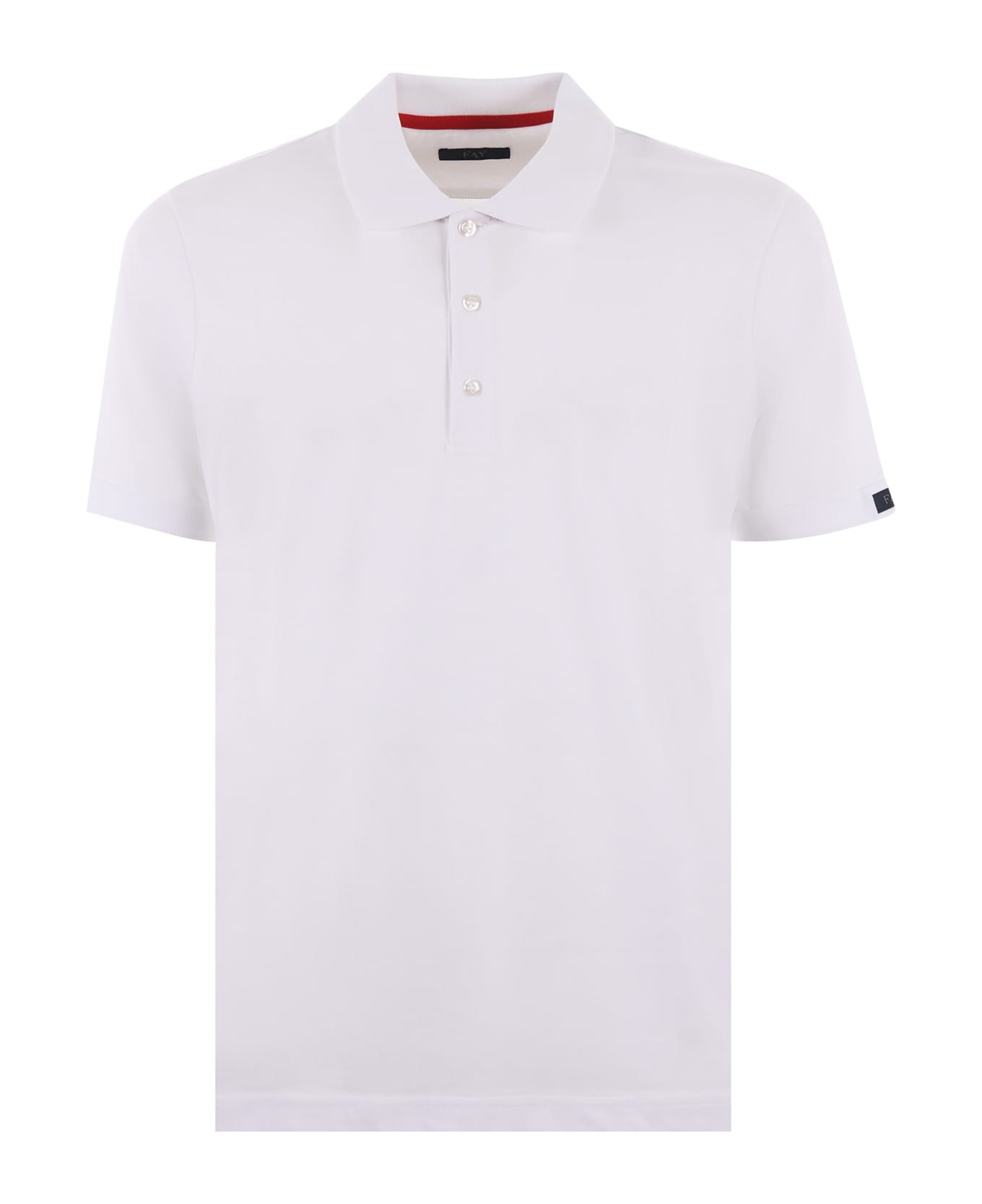 Fay Polo Shirt - Bianco ポロシャツ