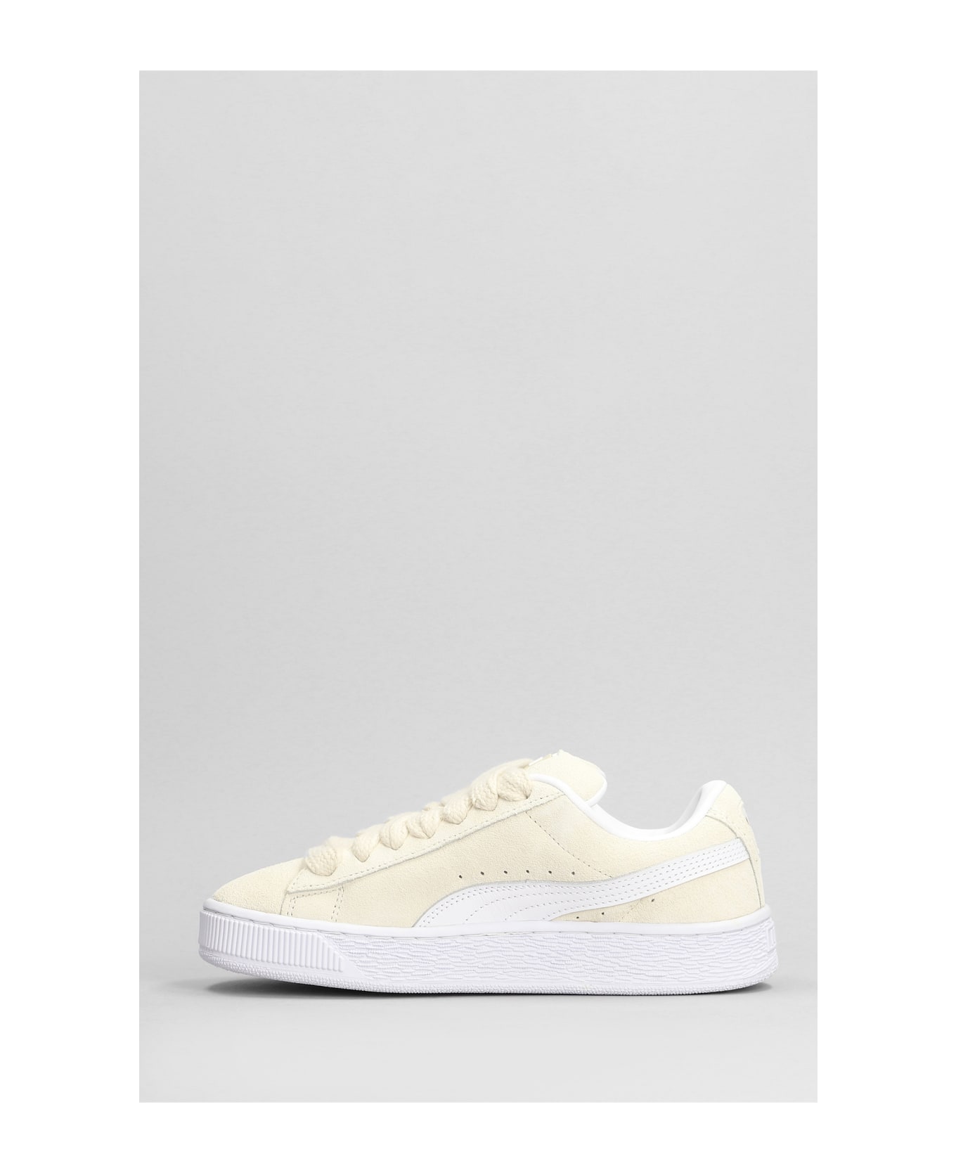 Puma Suede Xl Sneakers In Beige Suede - beige