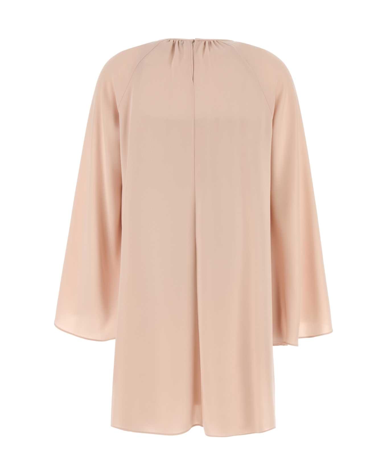 Max Mara Studio Pink Triacetate Blend Madia Dress - NUDE