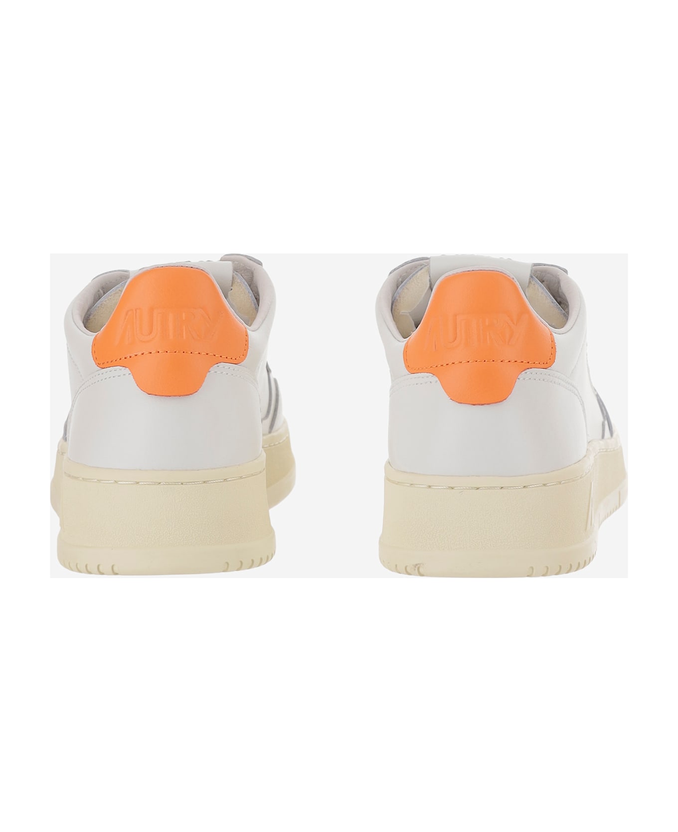 Autry Medalist Low Sneakers - Orange