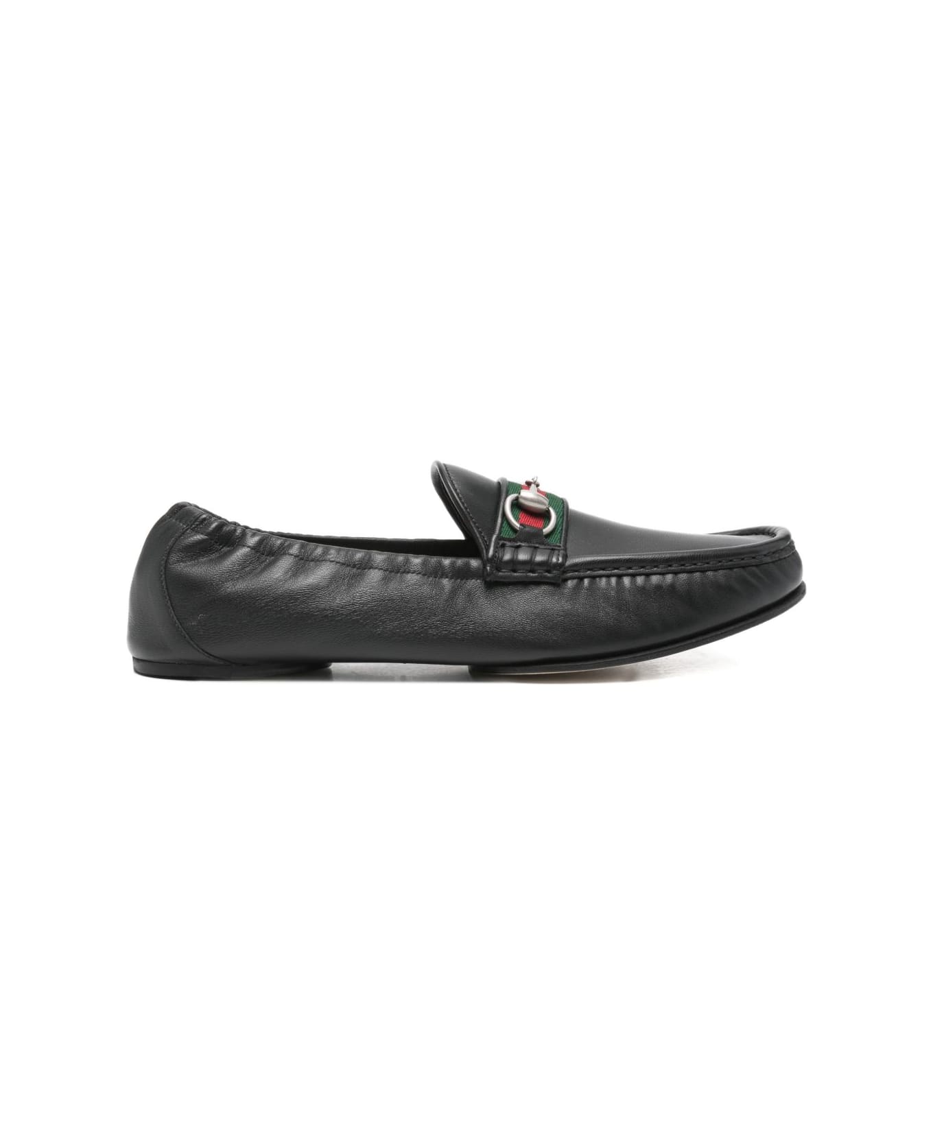 Gucci Horsebit 1953 Leather Loafers - Black