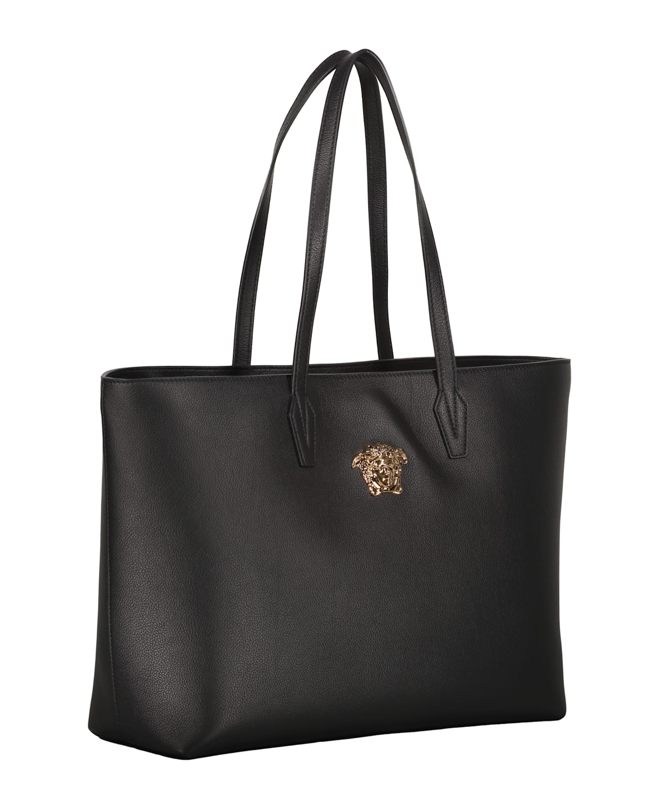 Versace Leather Tote - black