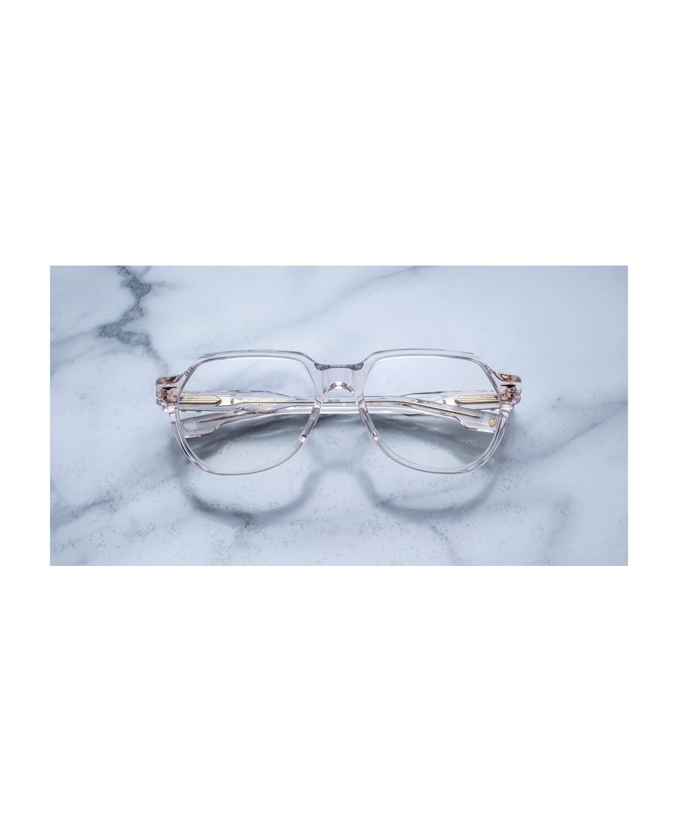 Jacques Marie Mage Shozo - Cameo Glasses - Clear Pink アイウェア
