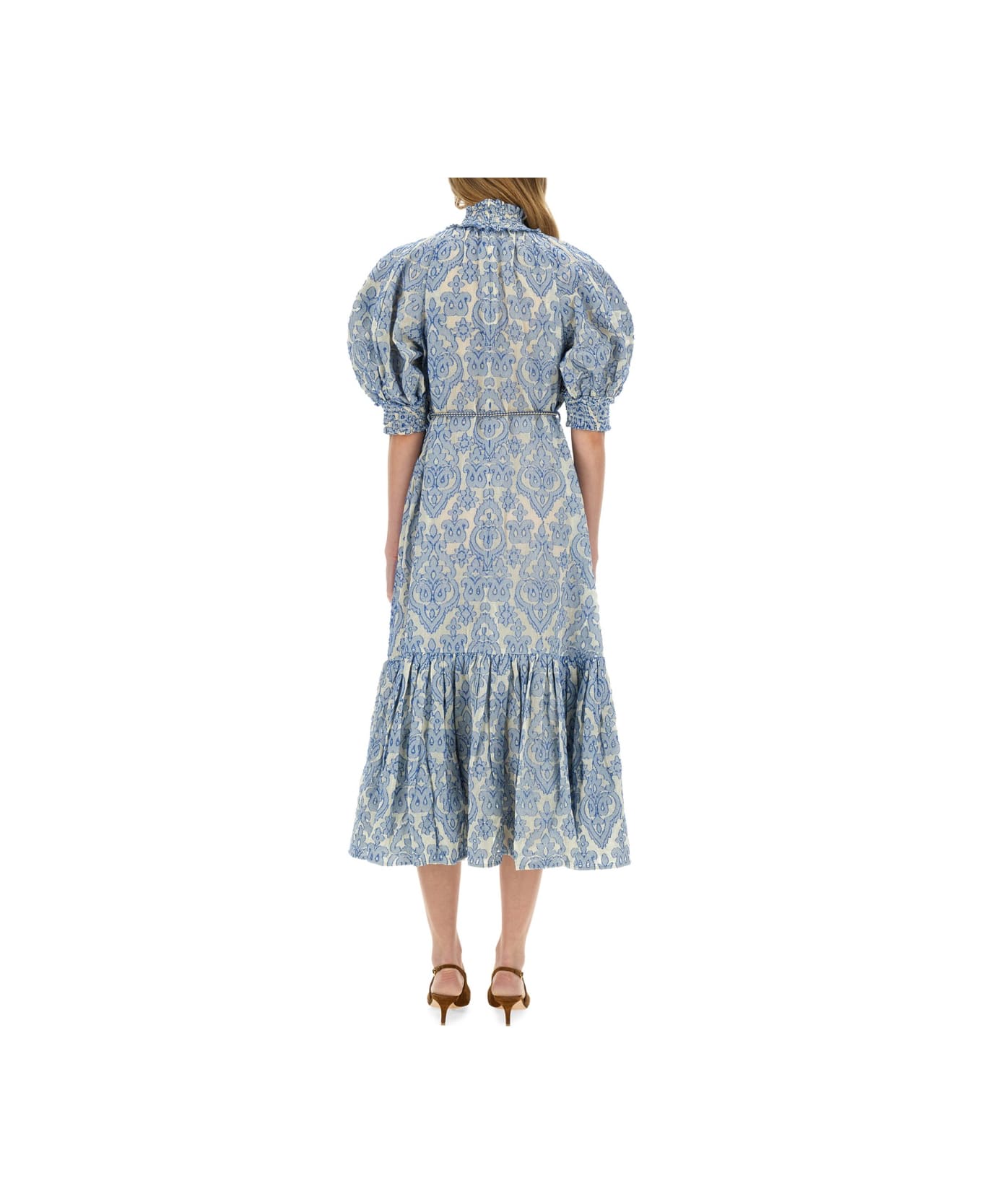 Zimmermann Midi Dress "wylie" - BLUE