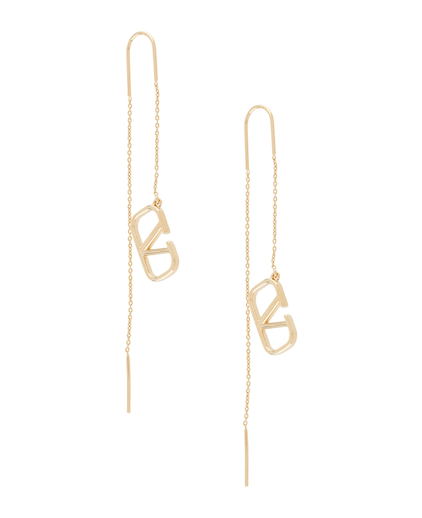 Valentino Garavani Vlogo Signature Earrings - Gold