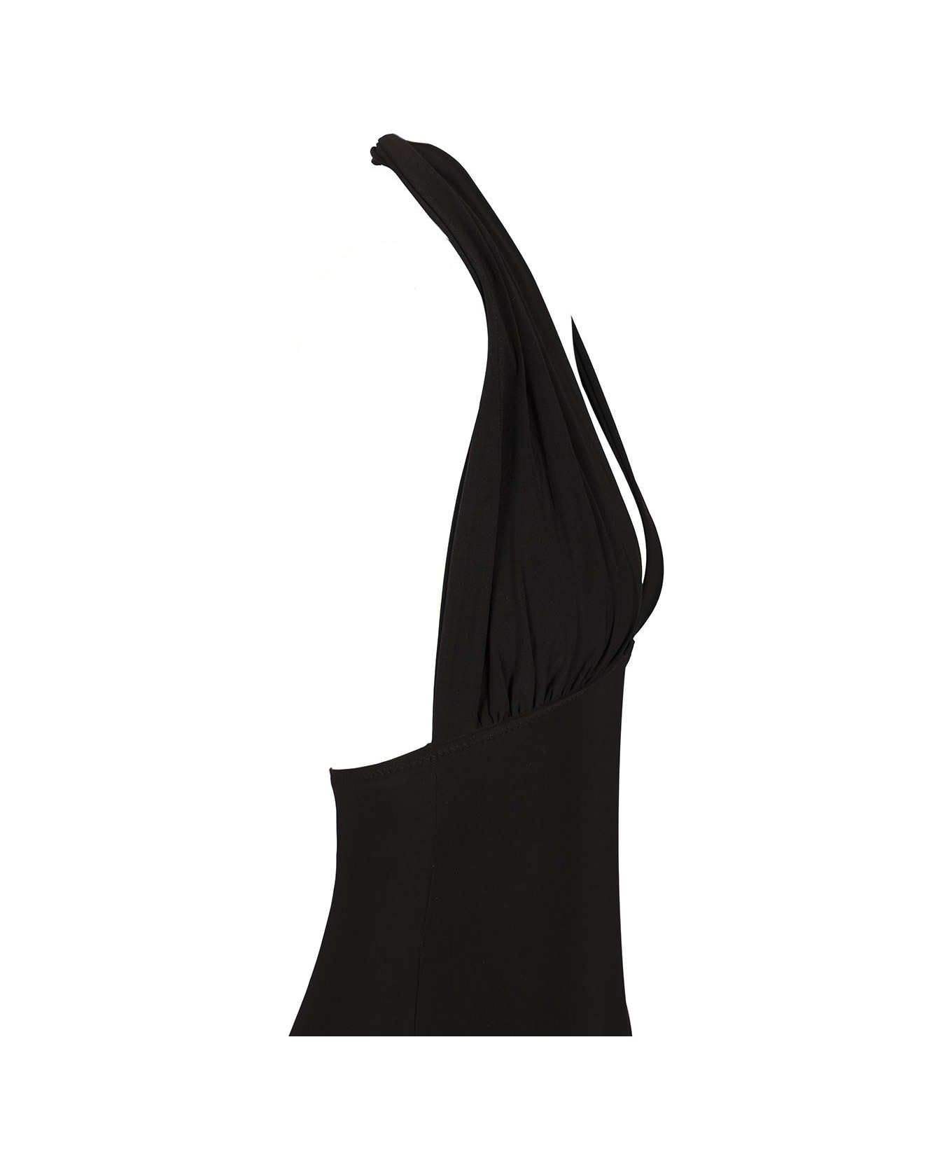 Norma Kamali Straight Leg Jumpsuit - Black