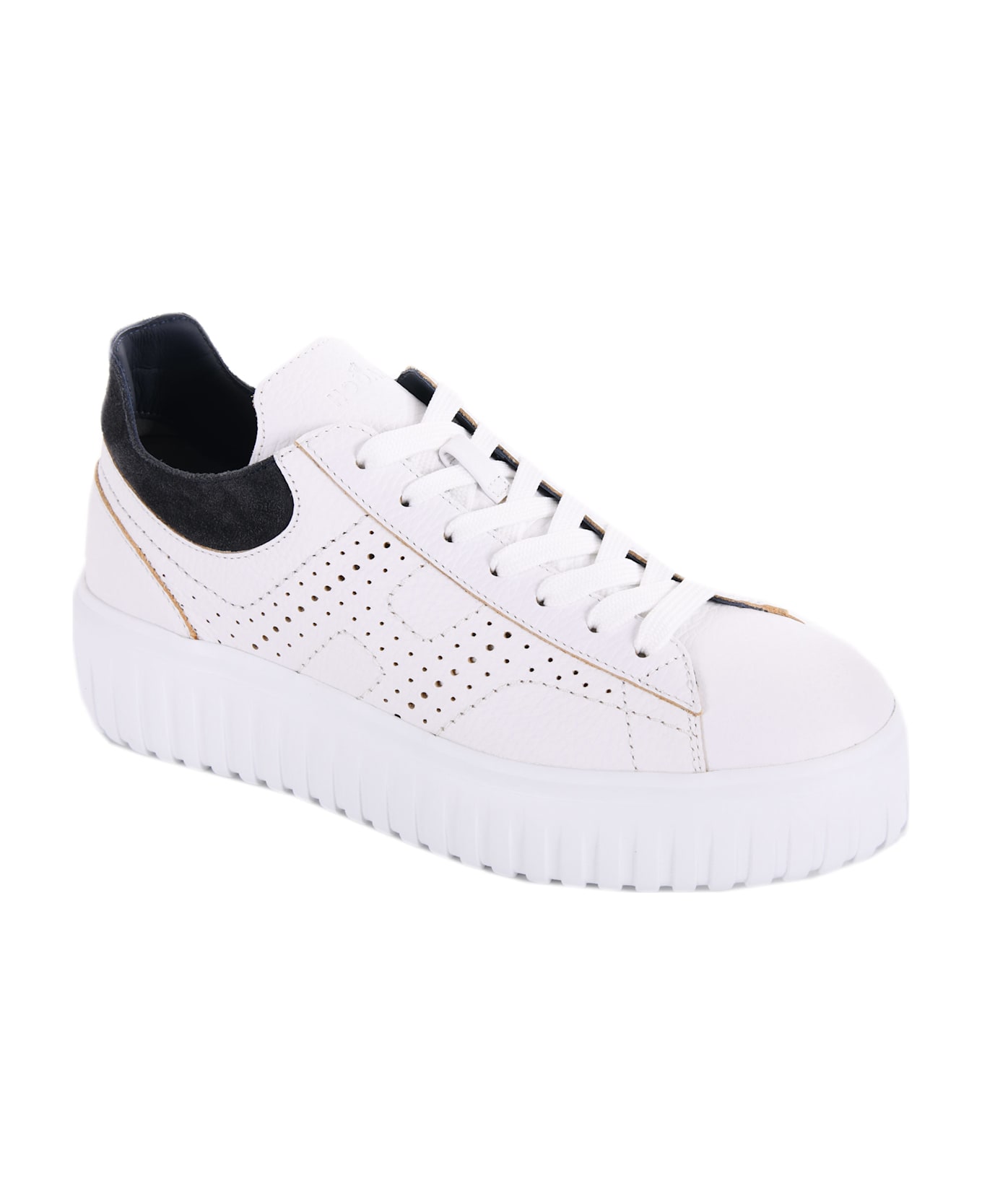 Hogan H-stripes Sneakers - White