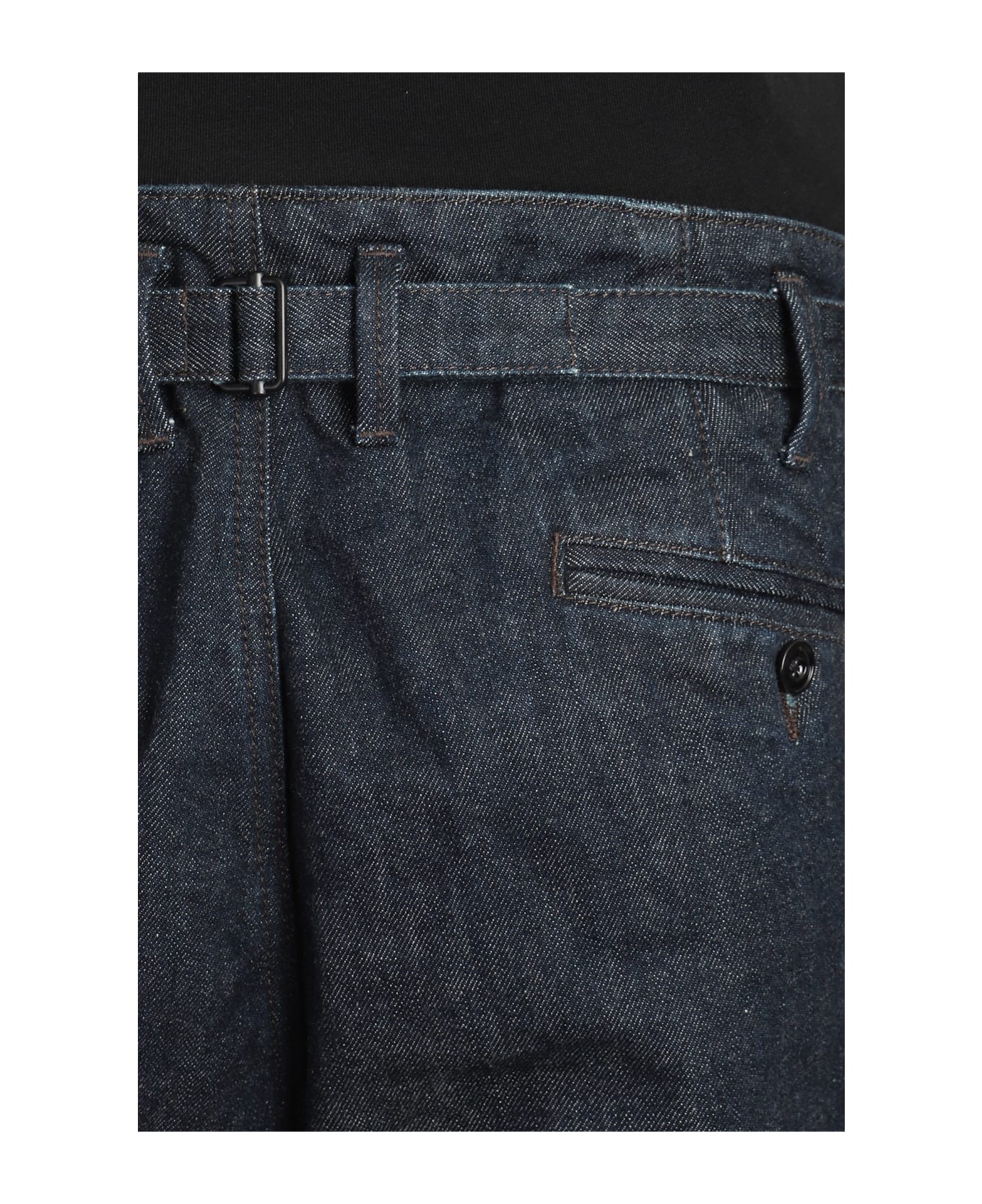 Lemaire Jeans In Blue Cotton - blue