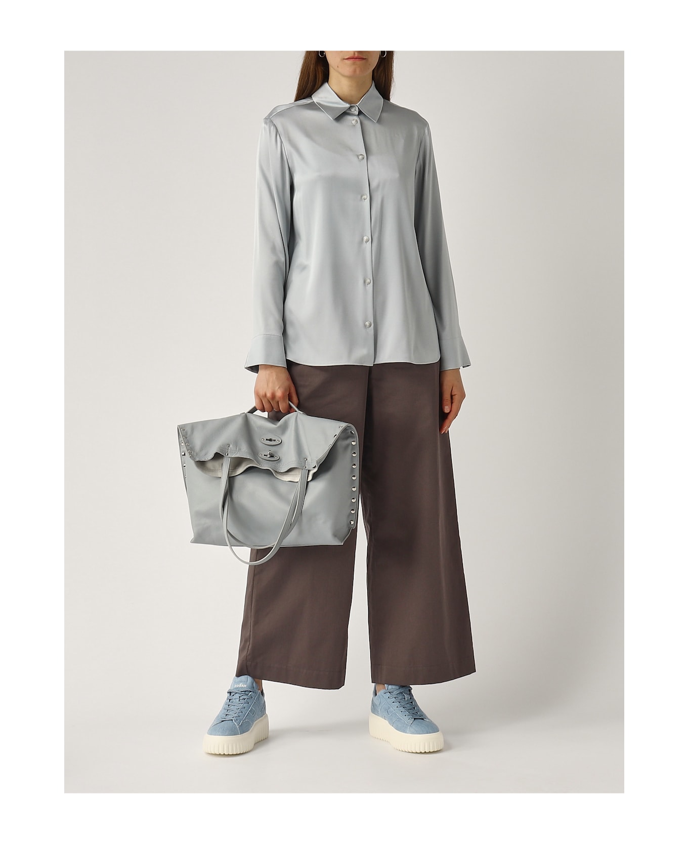 Max Mara Kadiak Shirt - AZZURRO POLVERE