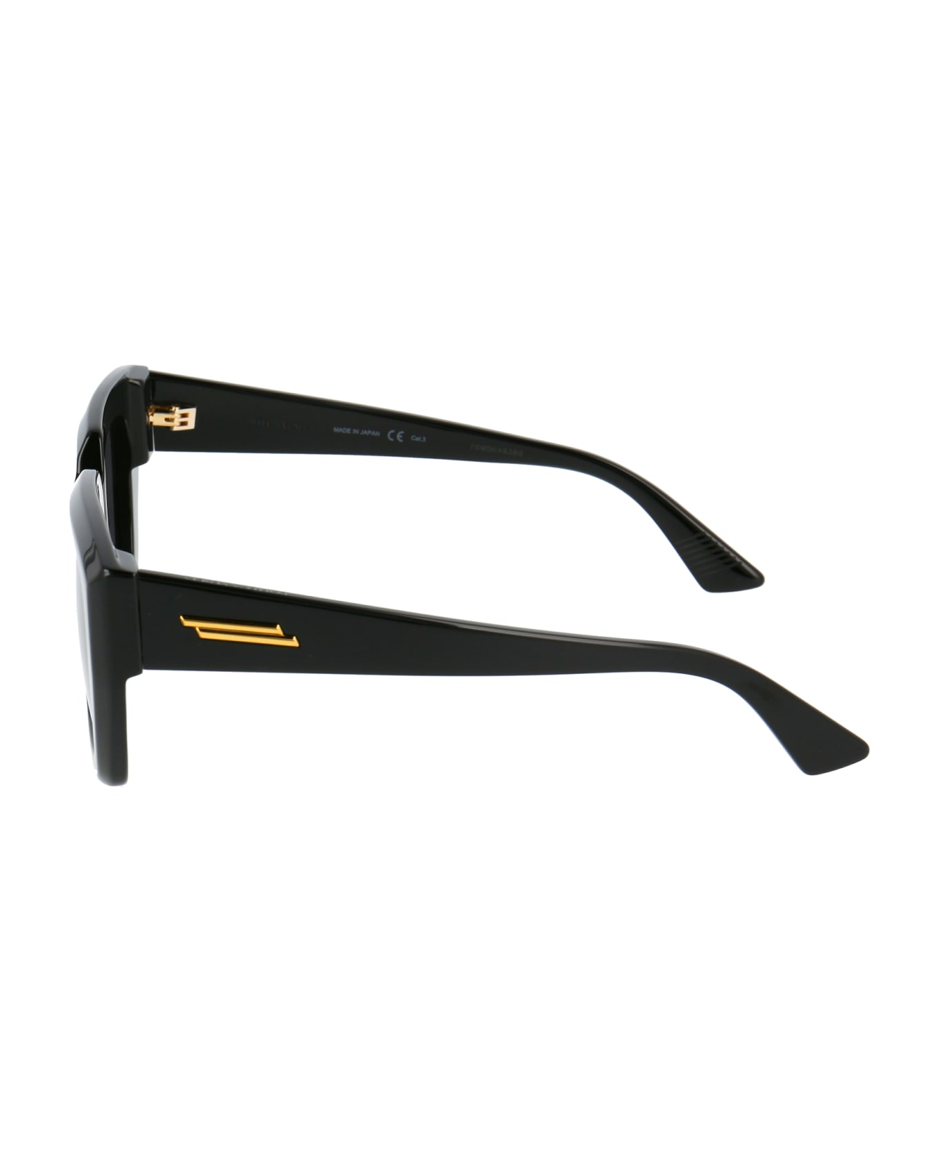 Bottega Veneta Eyewear Bv1030s Sunglasses - 001 BLACK BLACK GREY