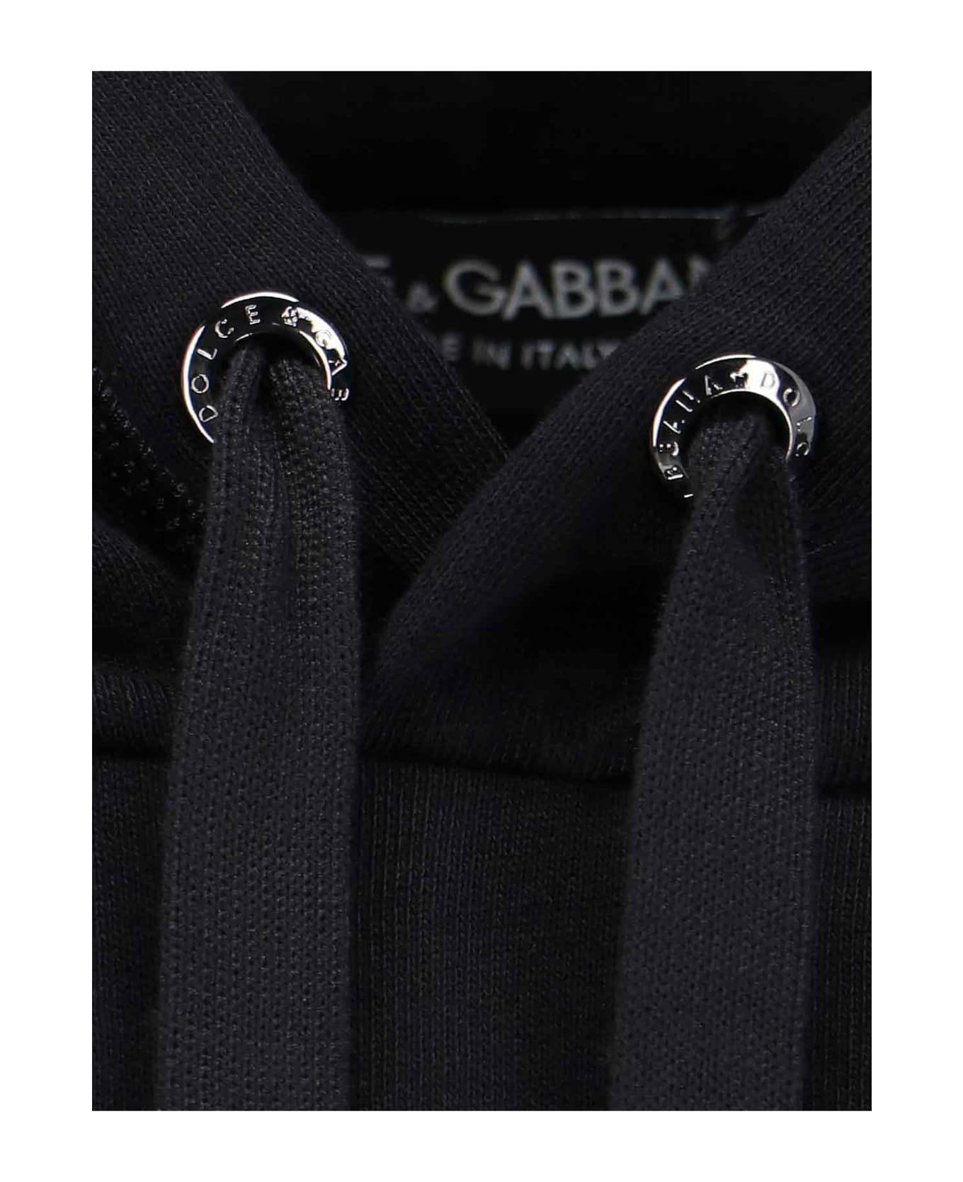 Dolce & Gabbana Logo Hoodie - Black  