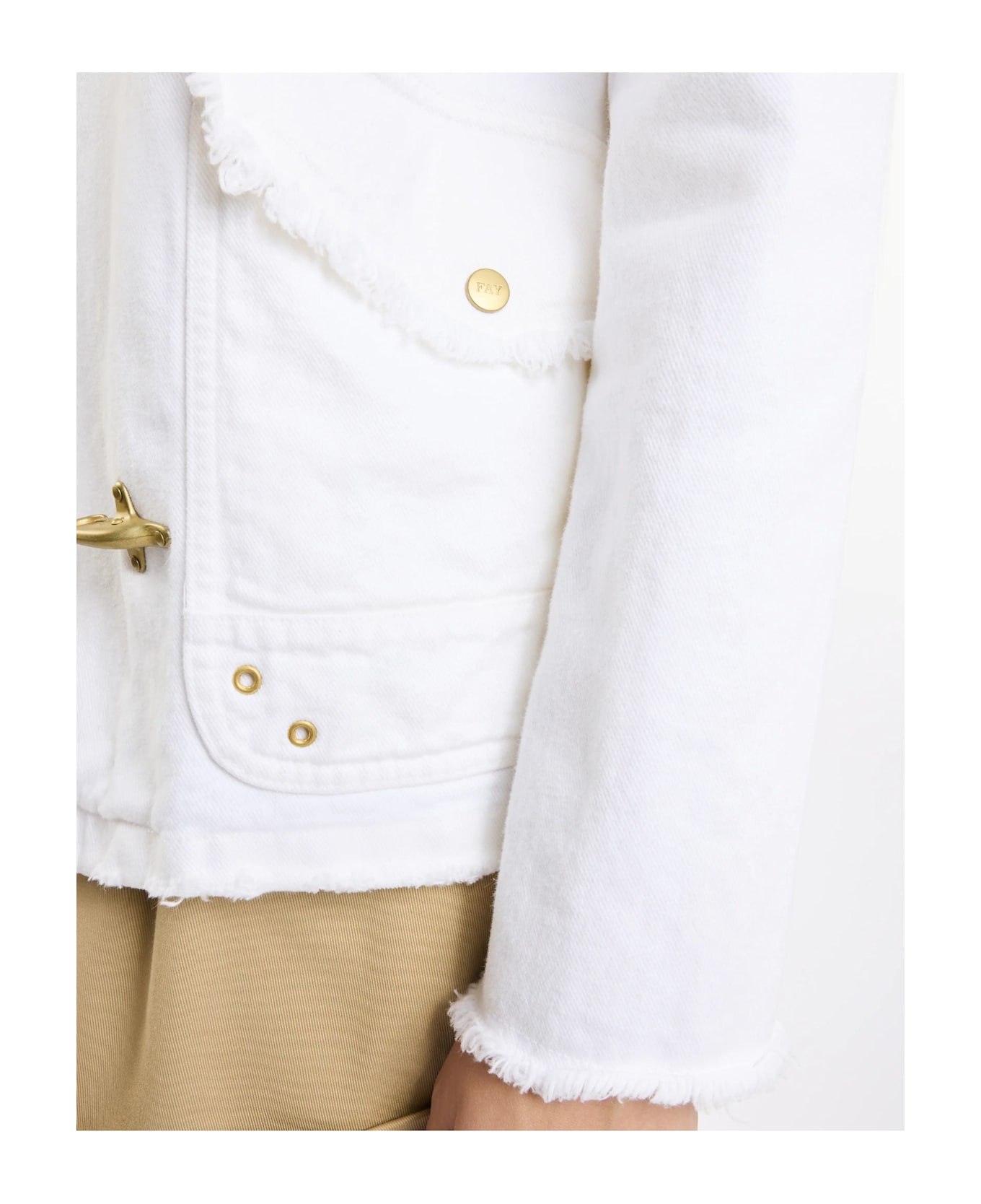 Fay 3 Hooks - White