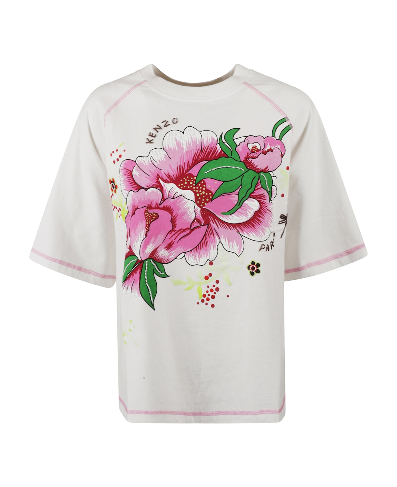 Kenzo Floral Print T-shirt - Floreale