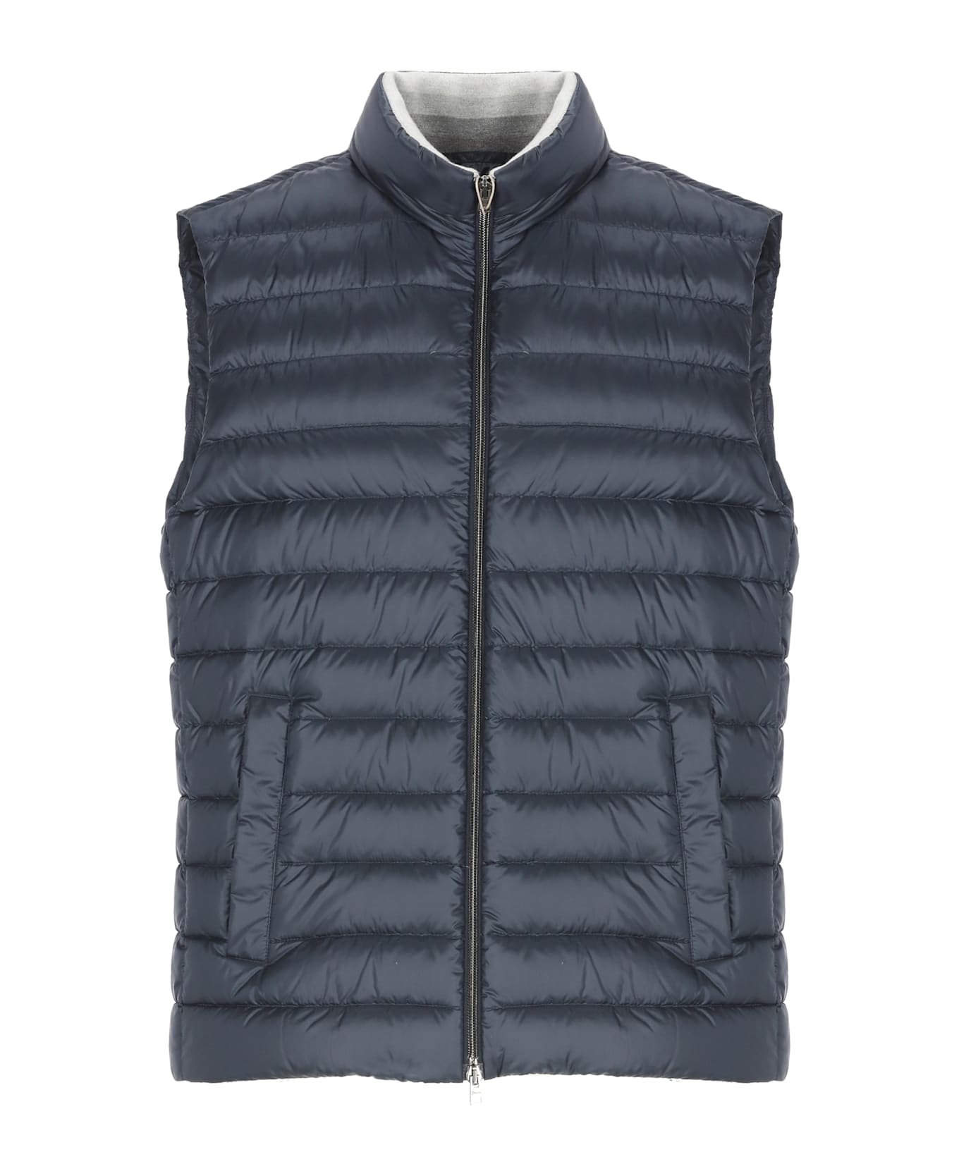 Herno Quilted Down Jacket - Blue