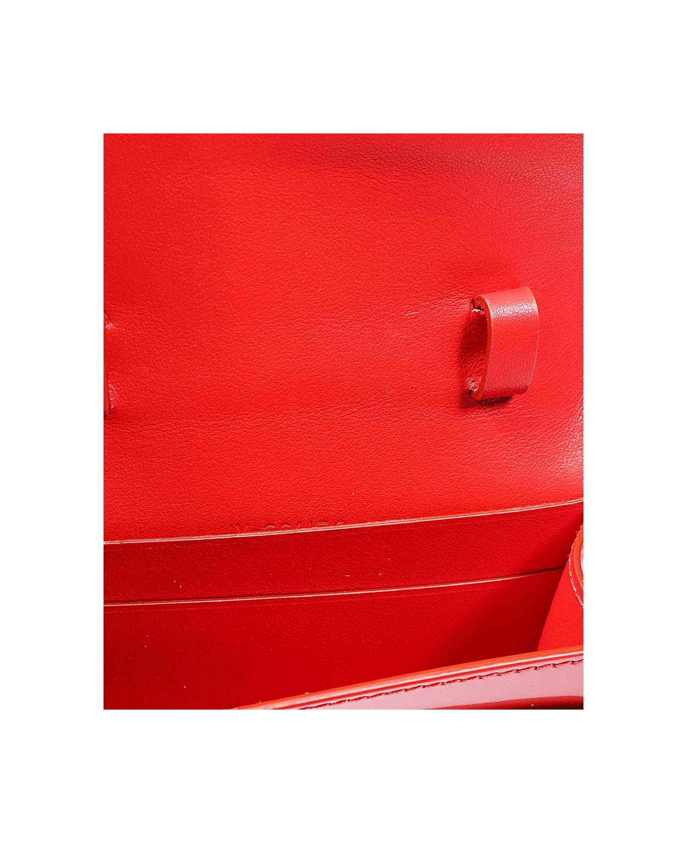 Ferragamo Mini Leather Bag - red