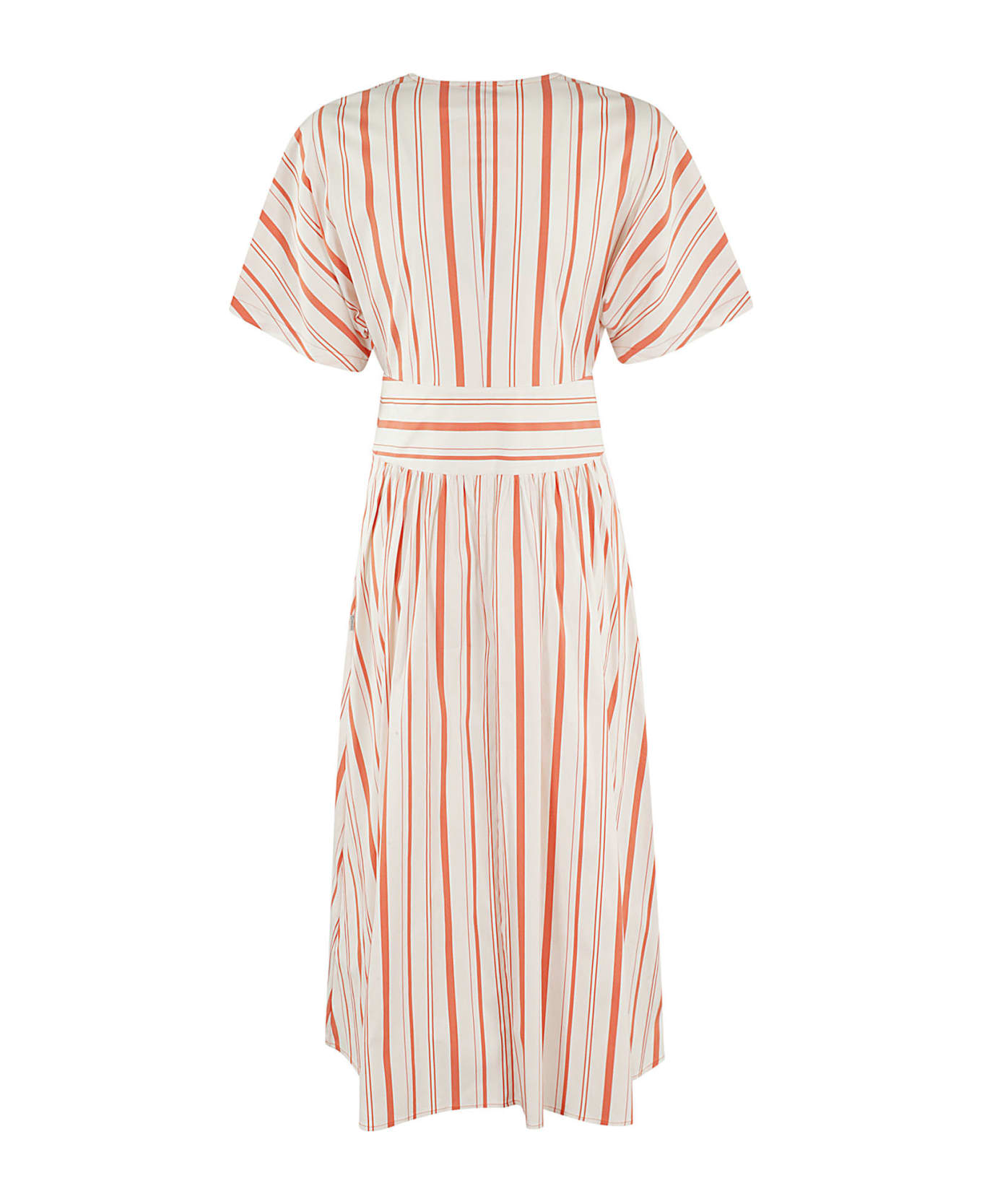 Woolrich Striped Poplin - Plaster White Stripe ワンピース＆ドレス
