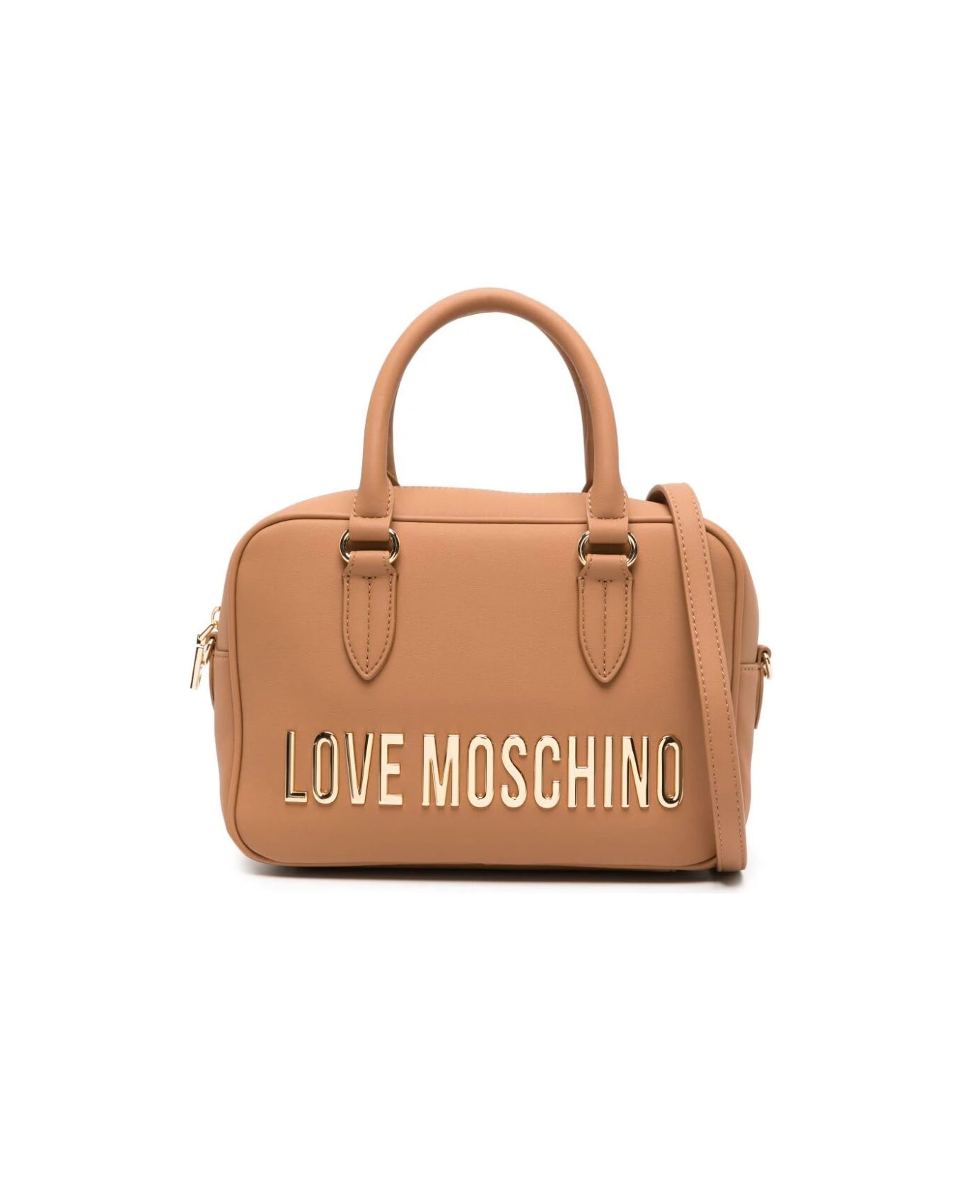 Love Moschino Shoulder Bag - Camel