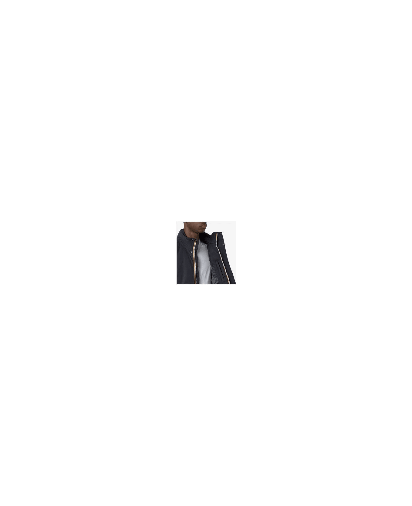 K-Way Jacko Twill Marmotta Jacket - Blu