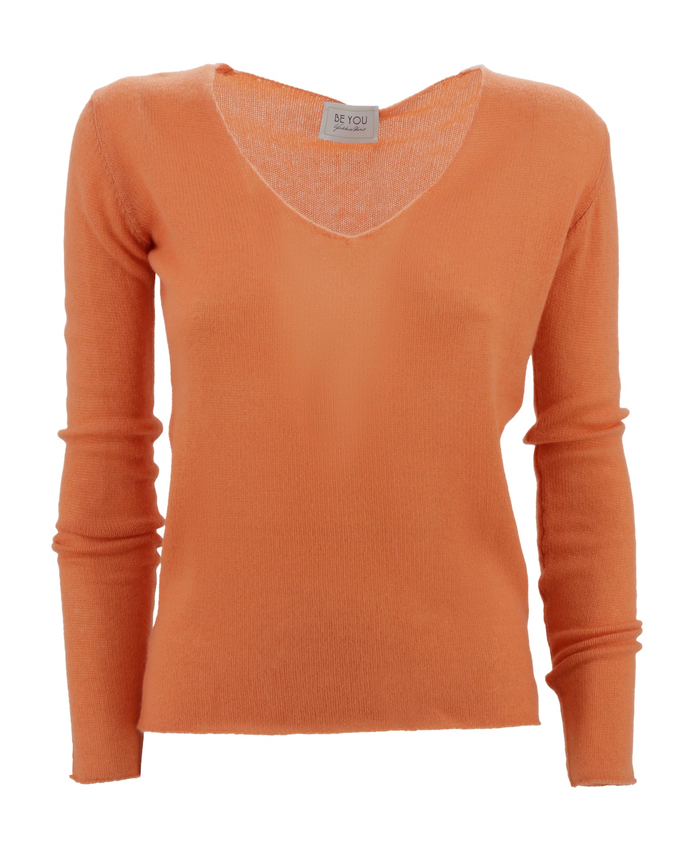 Be You V-neck Sweater - Orange